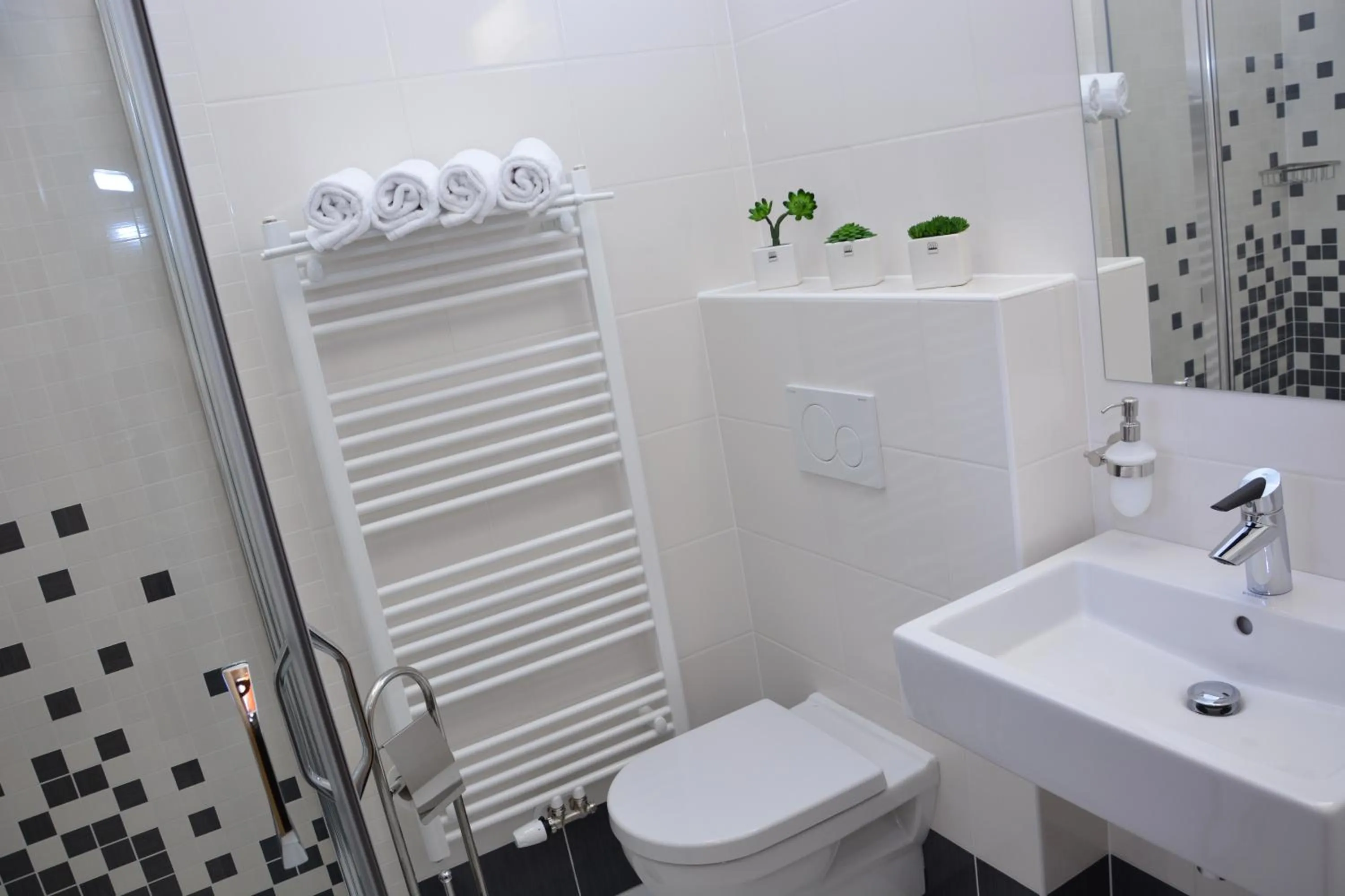 Bathroom in Hotel Zámek Velká Bystřice