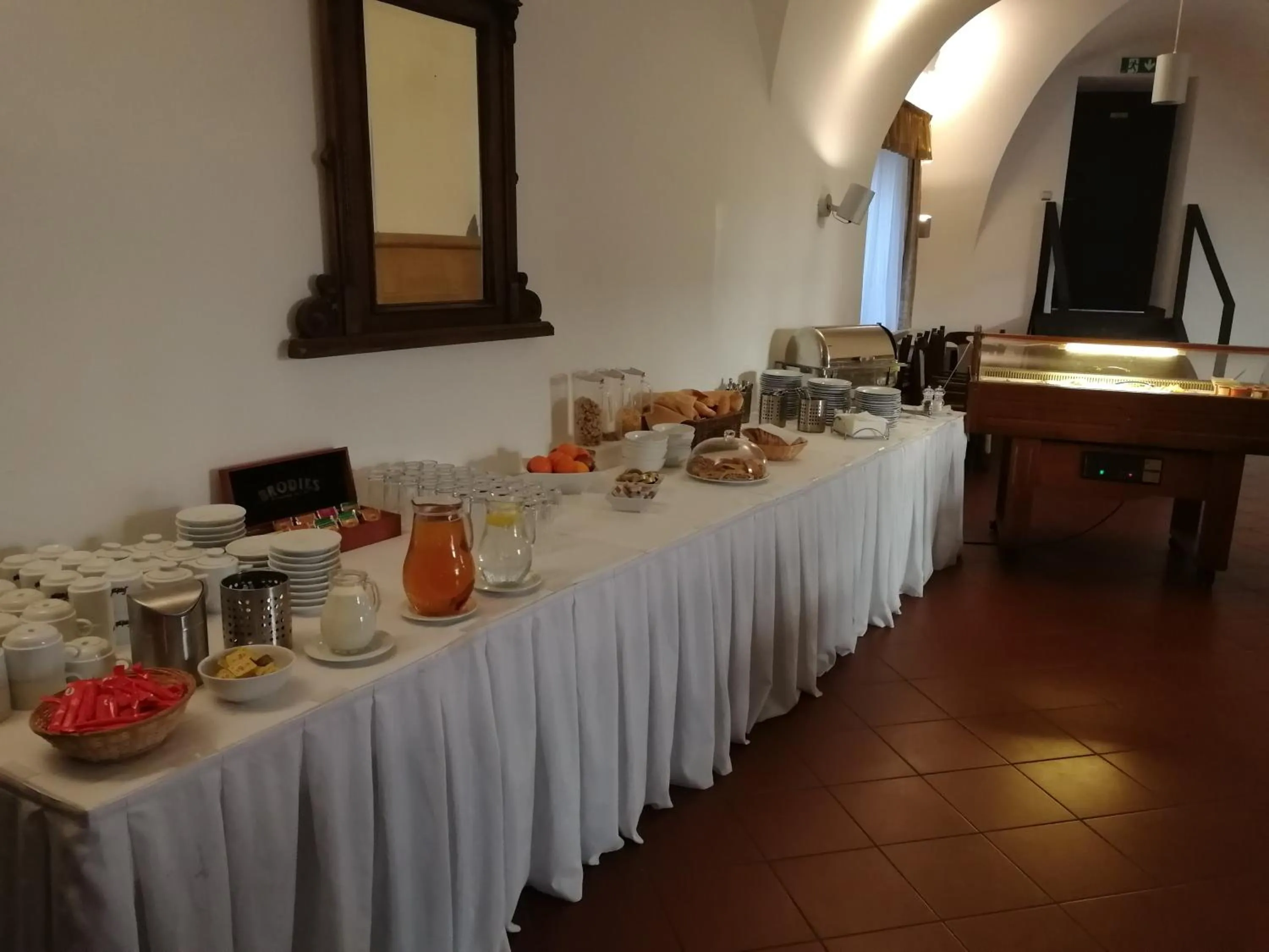 Breakfast in Hotel Zámek Velká Bystřice