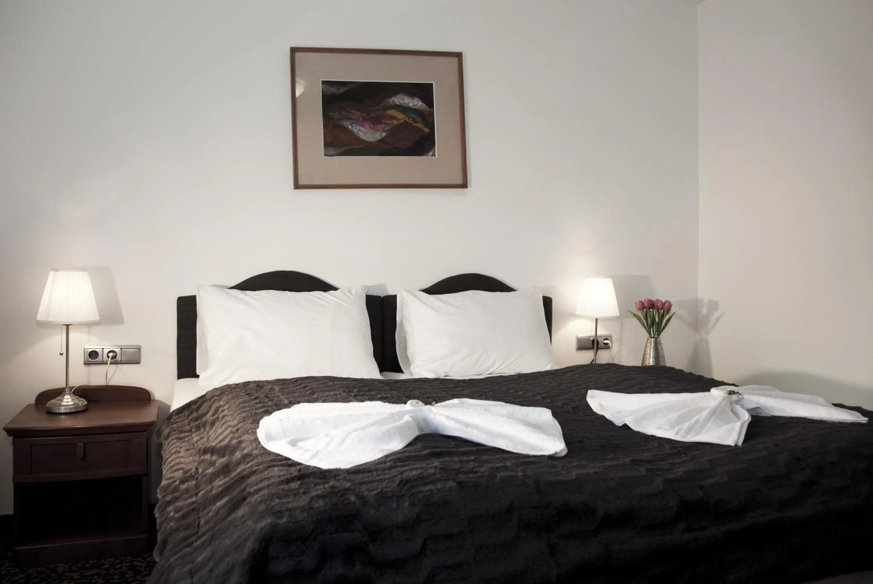 Bed in Hotel Zámek Velká Bystřice