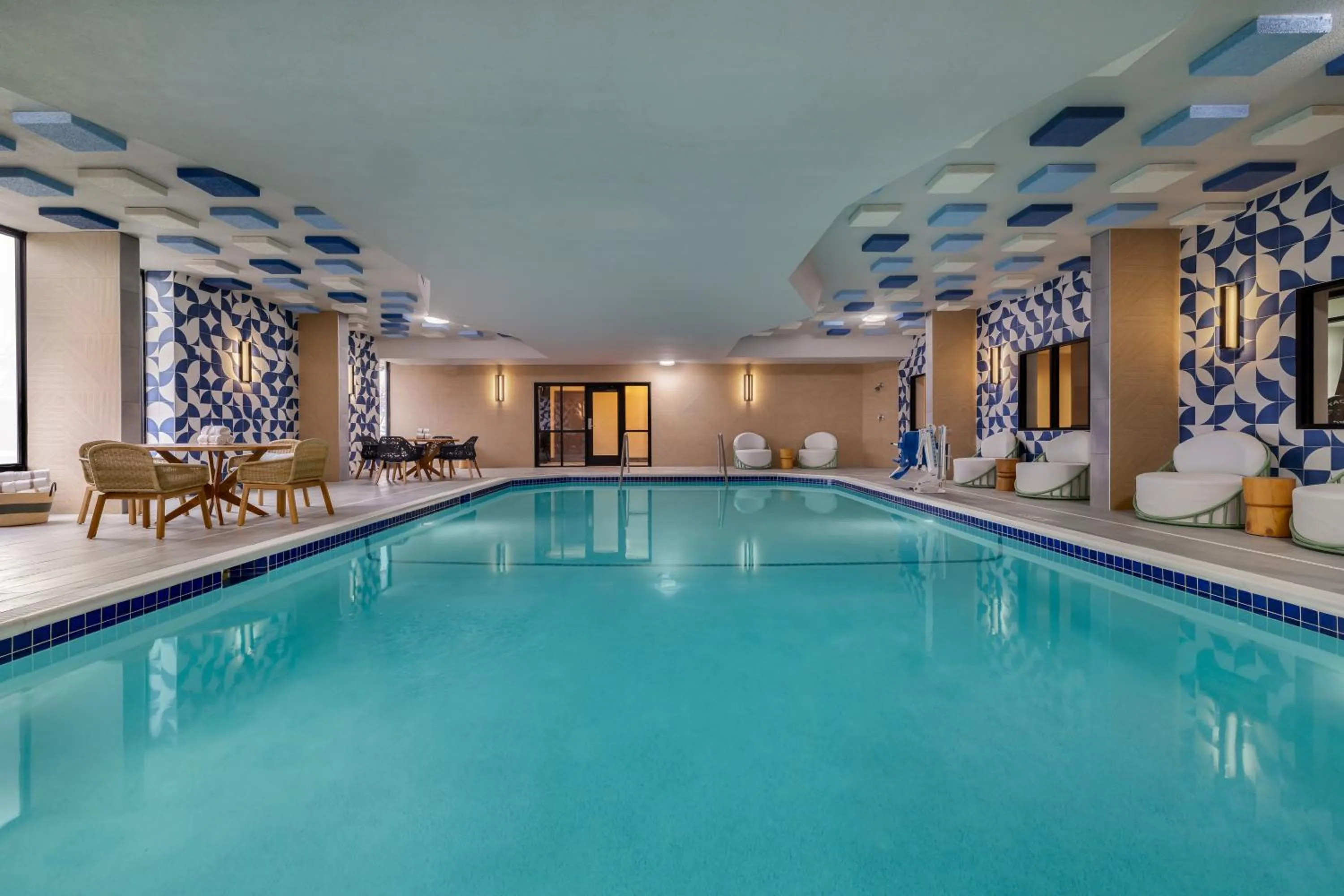 Swimming pool in EVEN Hotel Detroit North - Troy by IHG