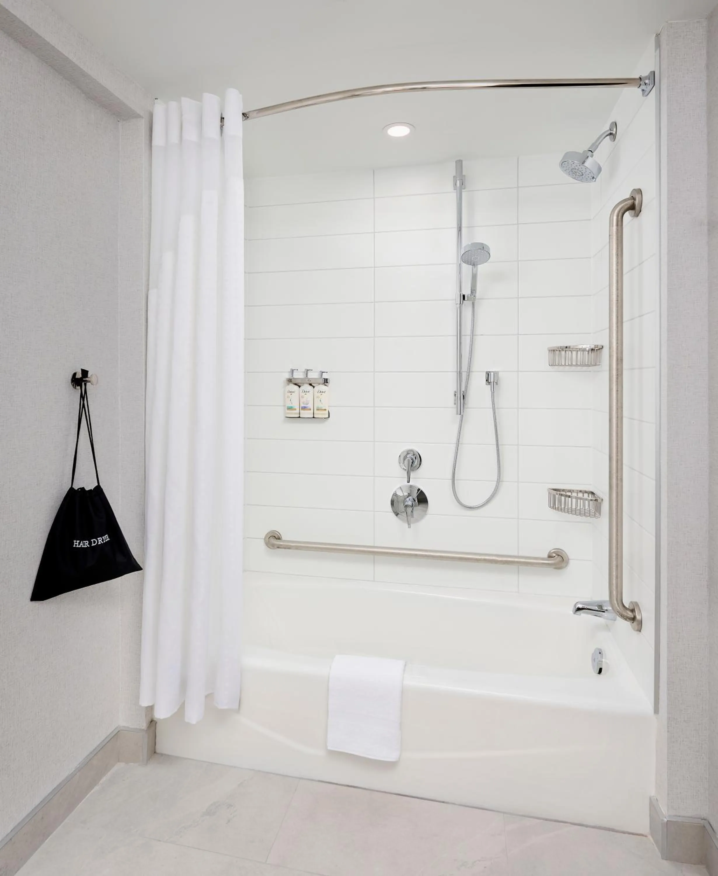 Bathroom in Candlewood Suites Burlington Conference Centre by IHG