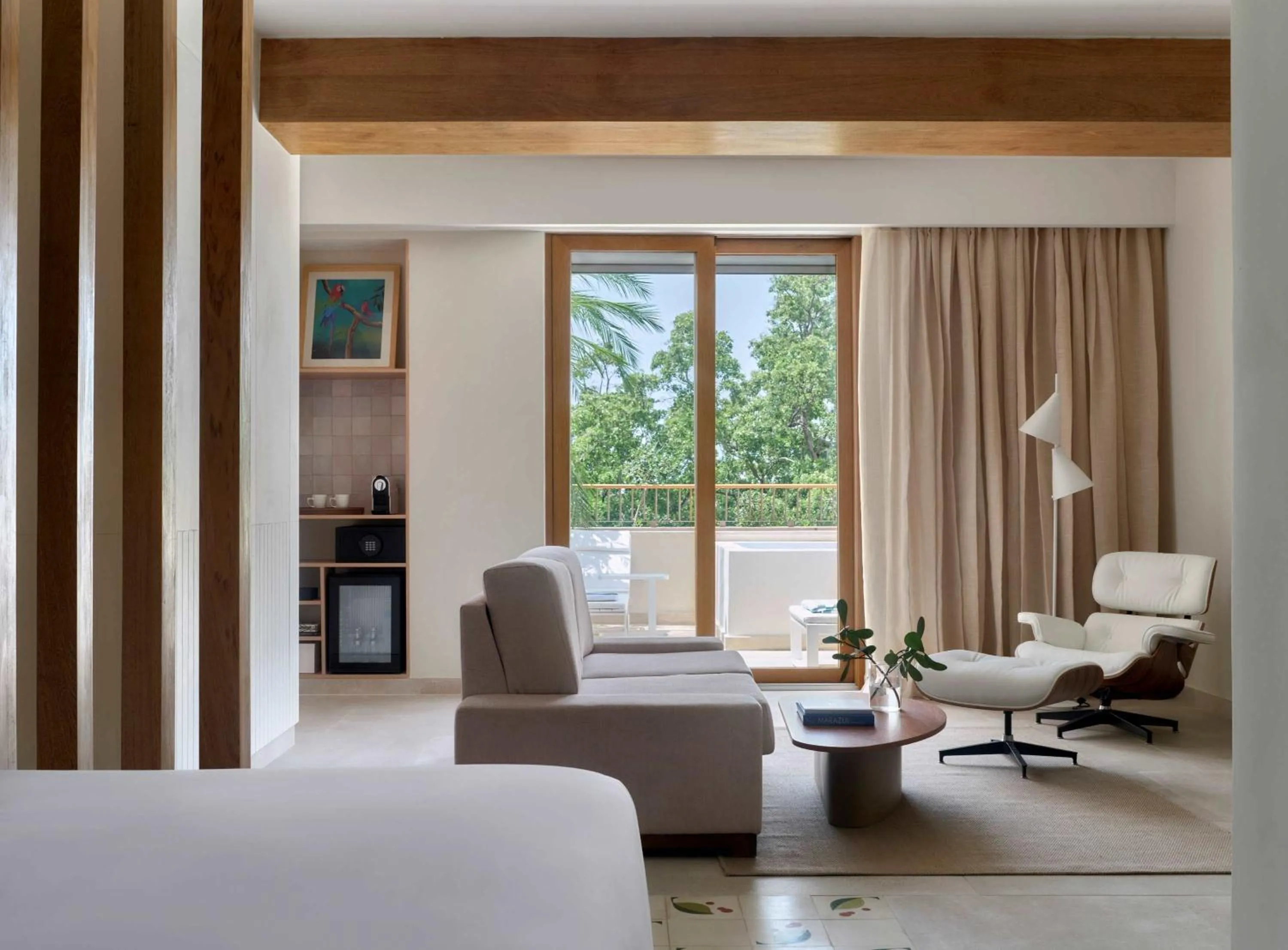 Living room, Bed in Kimpton Las Mercedes by IHG