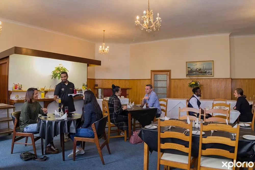 Dining area in Victoria Hotel