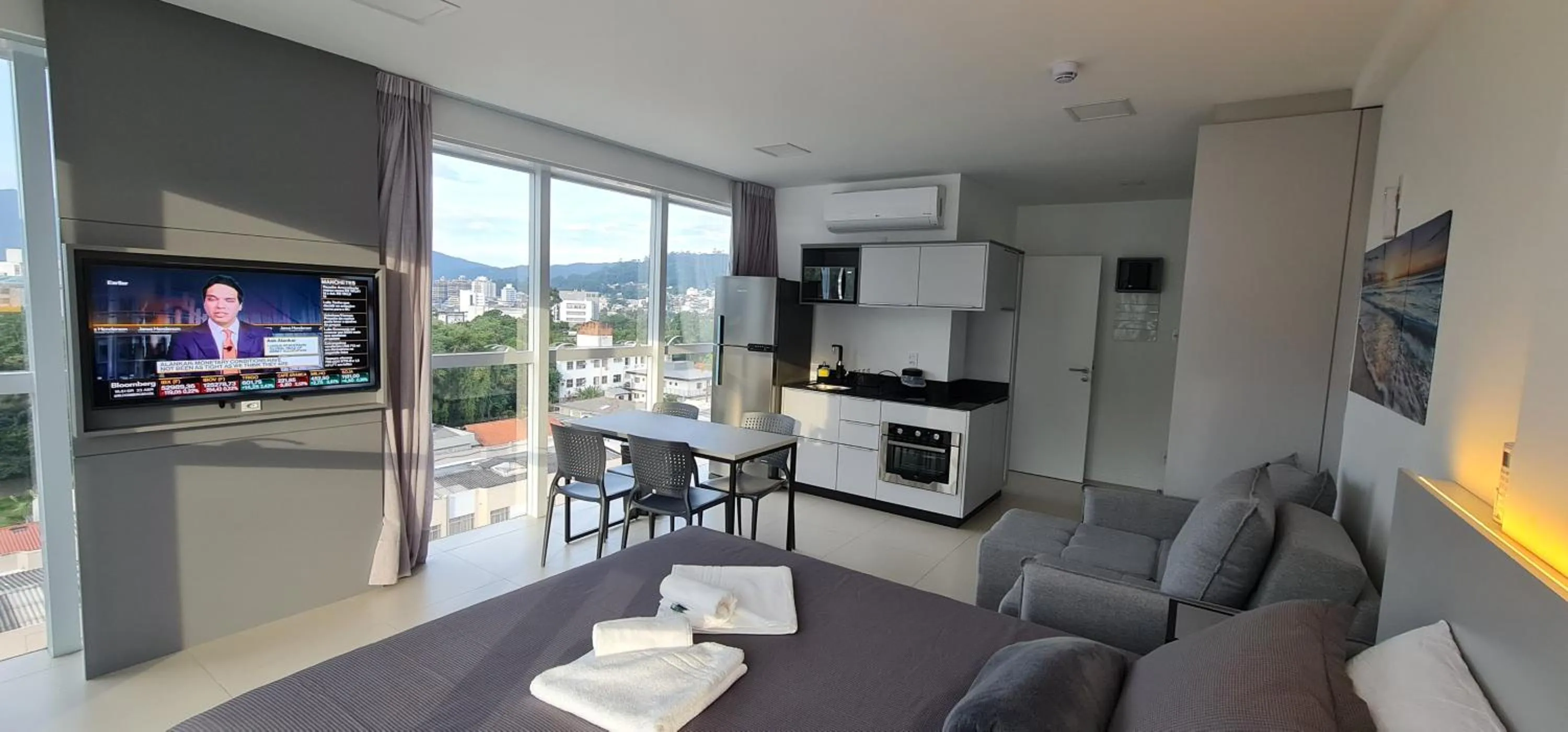 Bedroom in AZZA Smart Stay