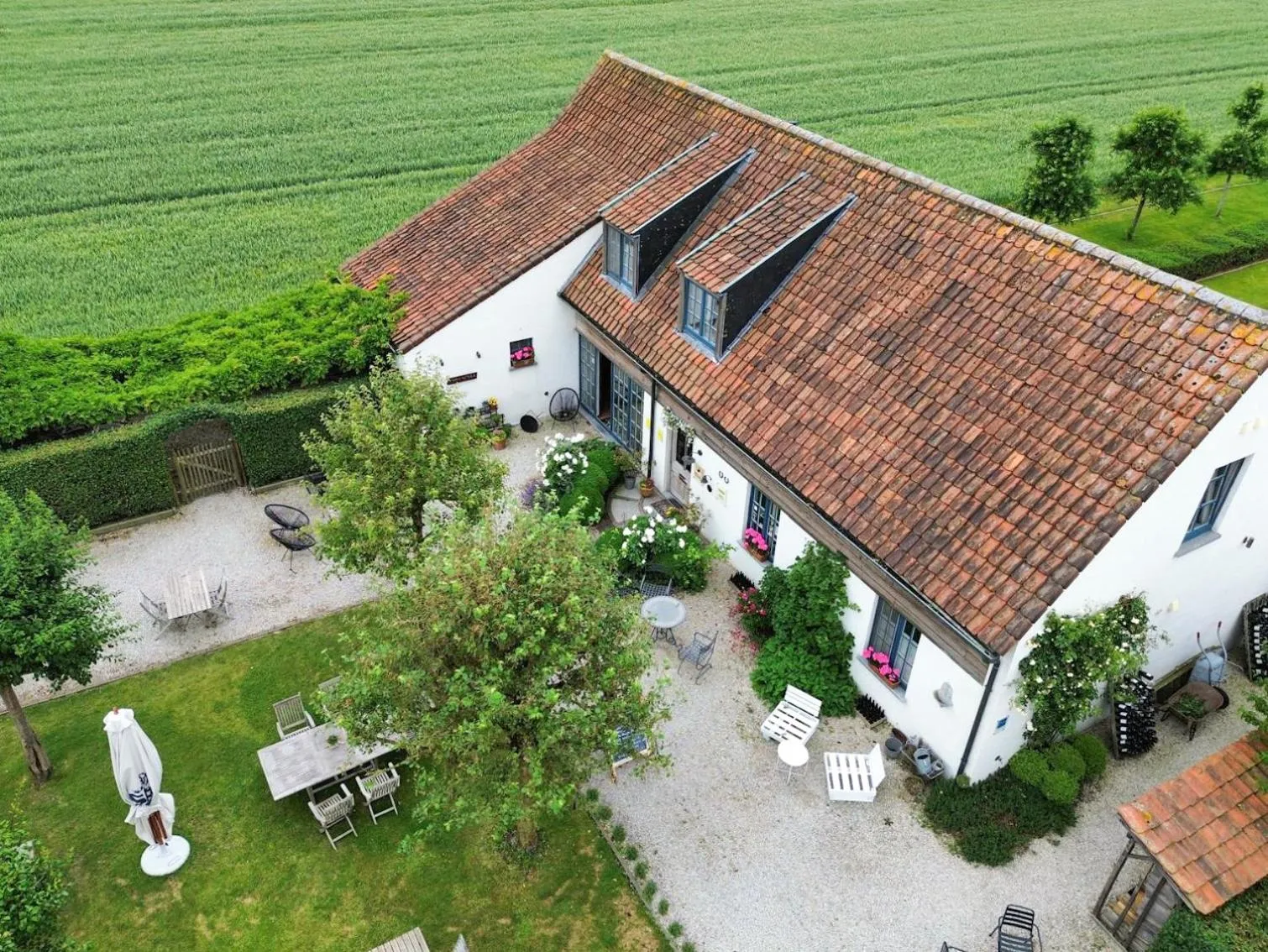 Property building in Boutique B&B Droomkerke