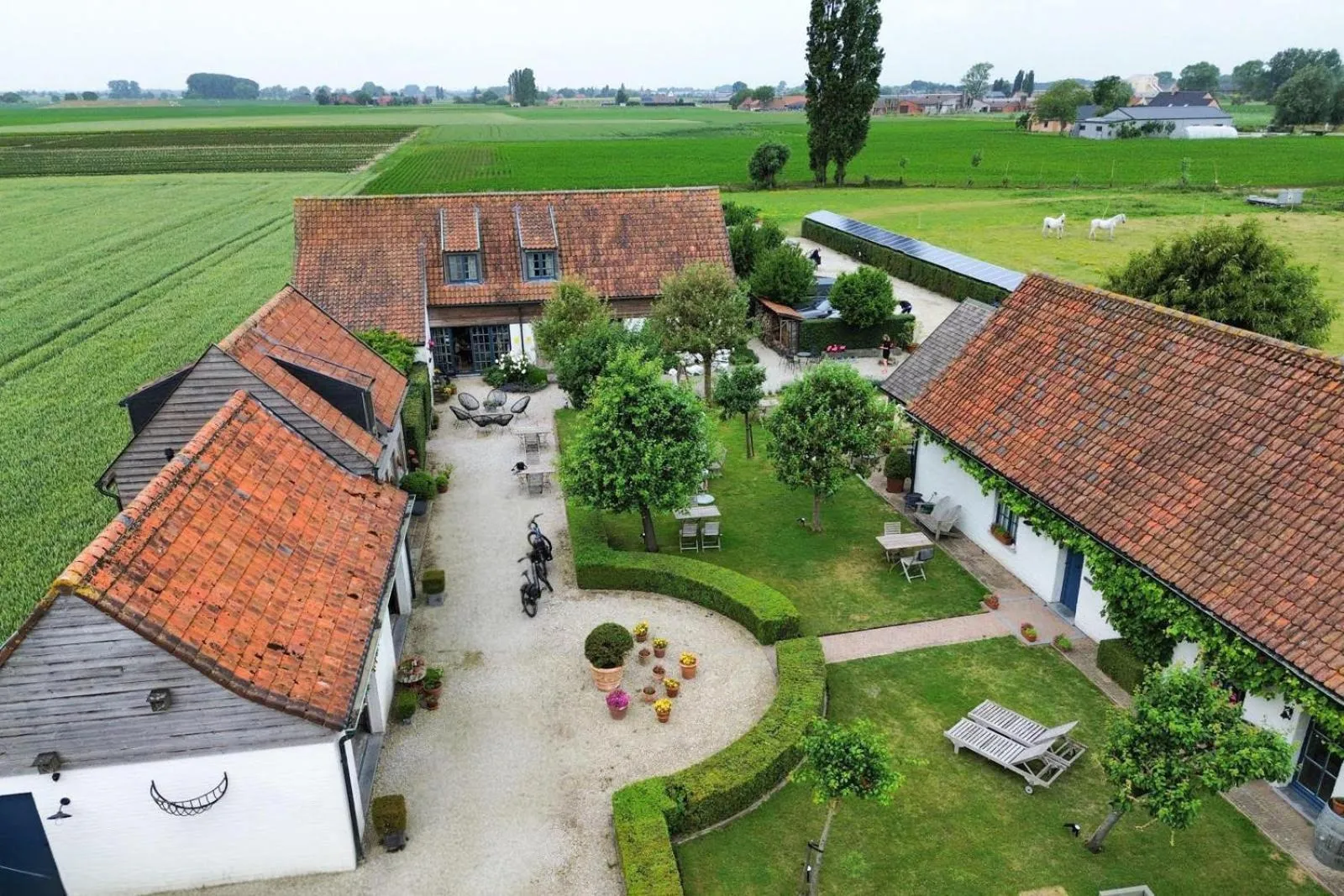 Property building in Boutique B&B Droomkerke