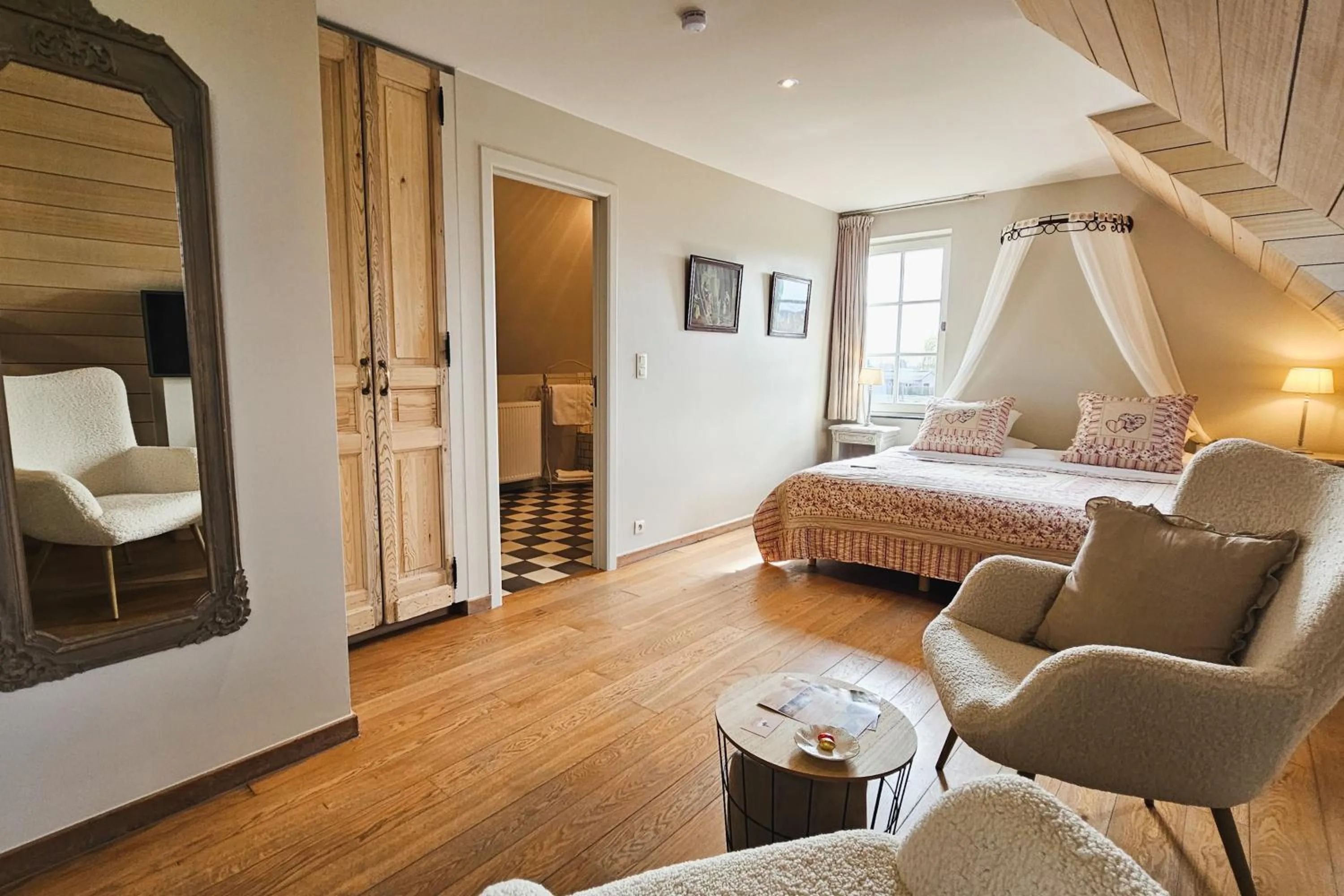 Bed in Boutique B&B Droomkerke