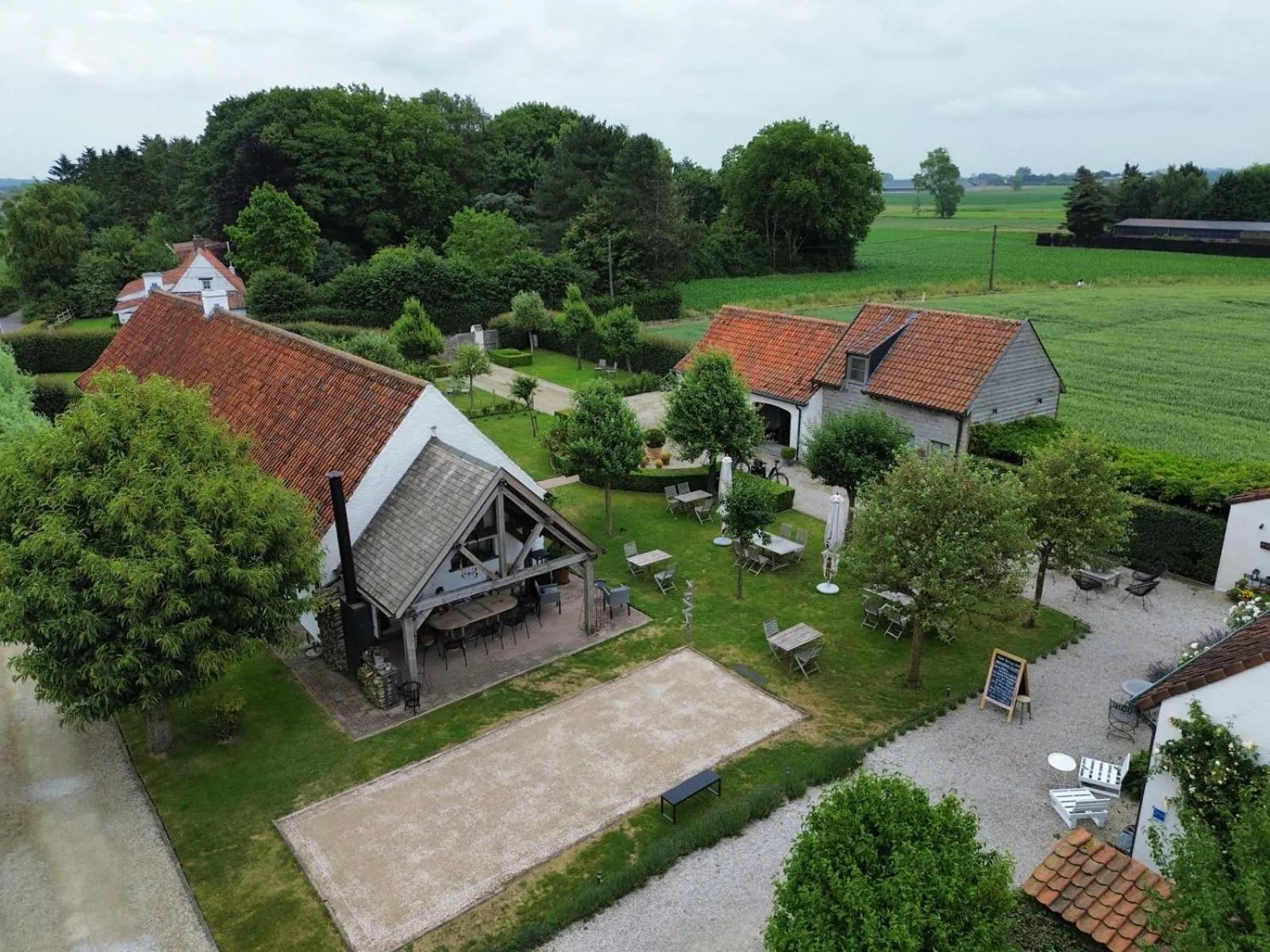 Property building in Boutique B&B Droomkerke