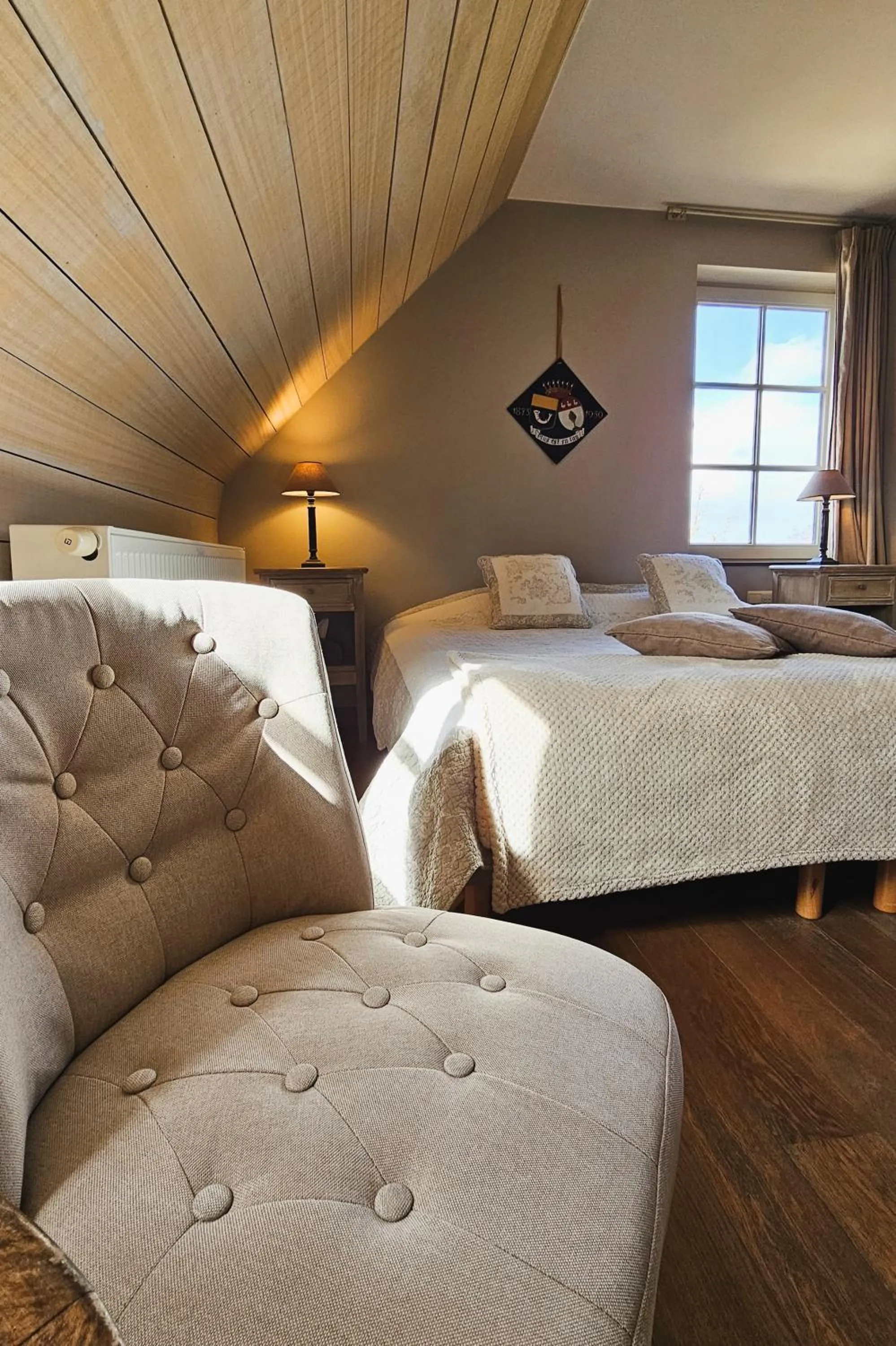 Bed in Boutique B&B Droomkerke