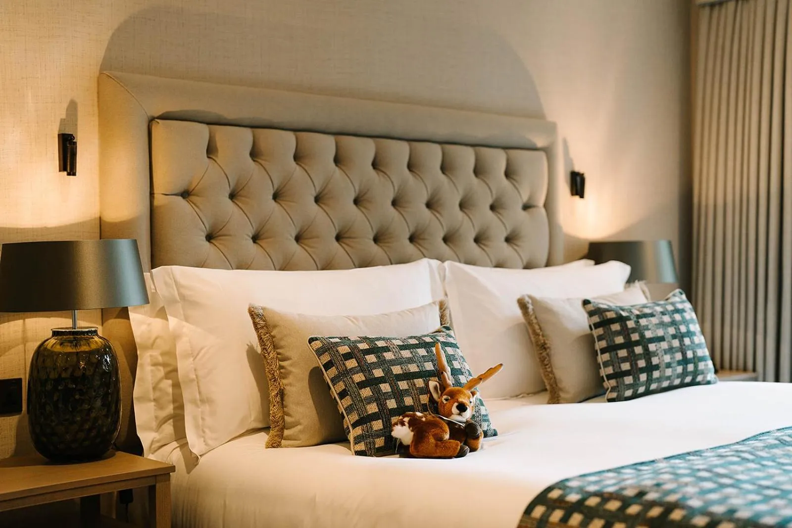 Bed in Pennyhill Park Hotel and Spa