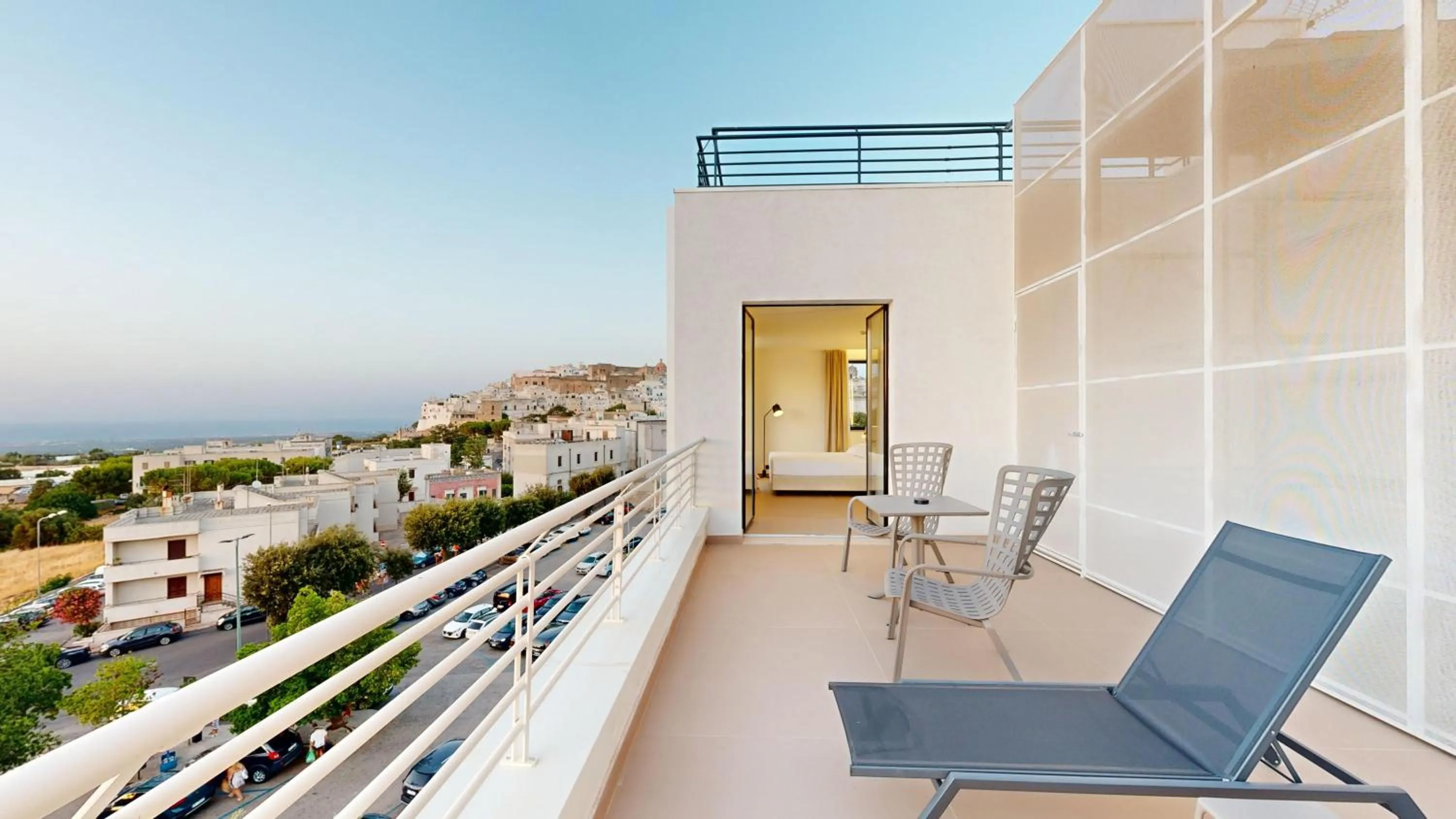 Balcony/Terrace in PRIMO OSTUNI HOTEL