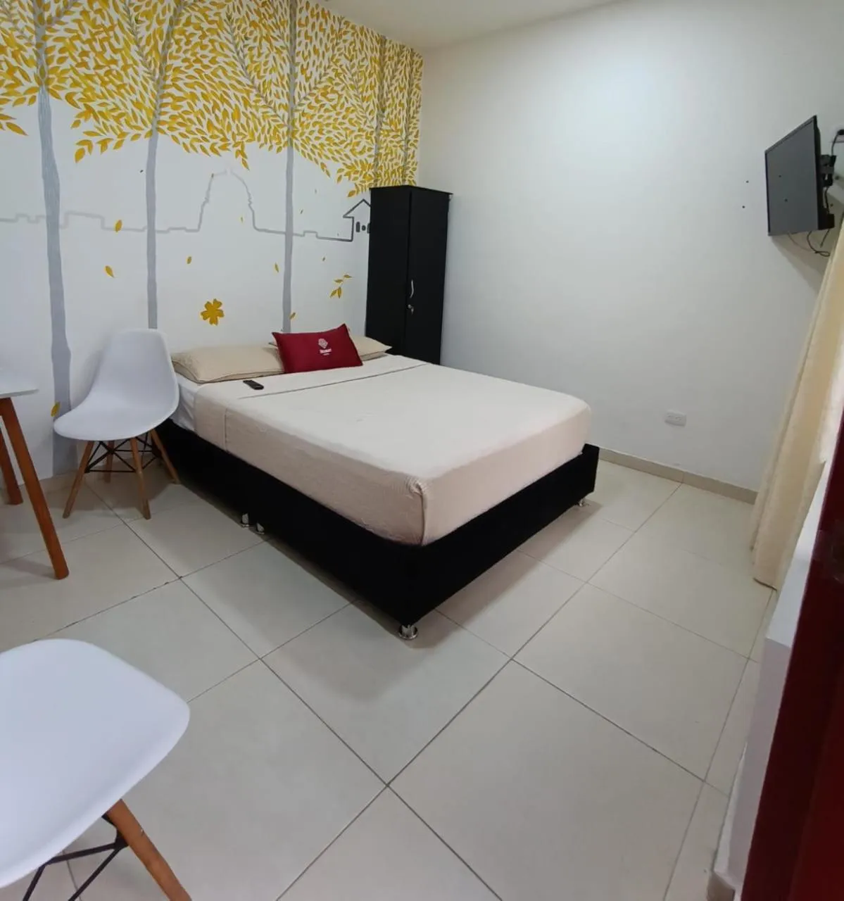 Bed in Hostal Amanari