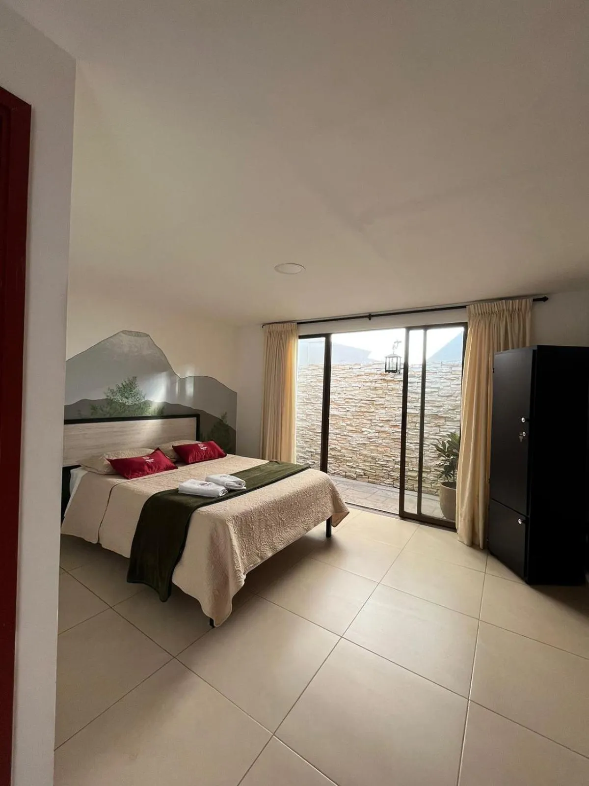 Bed in Hostal Amanari