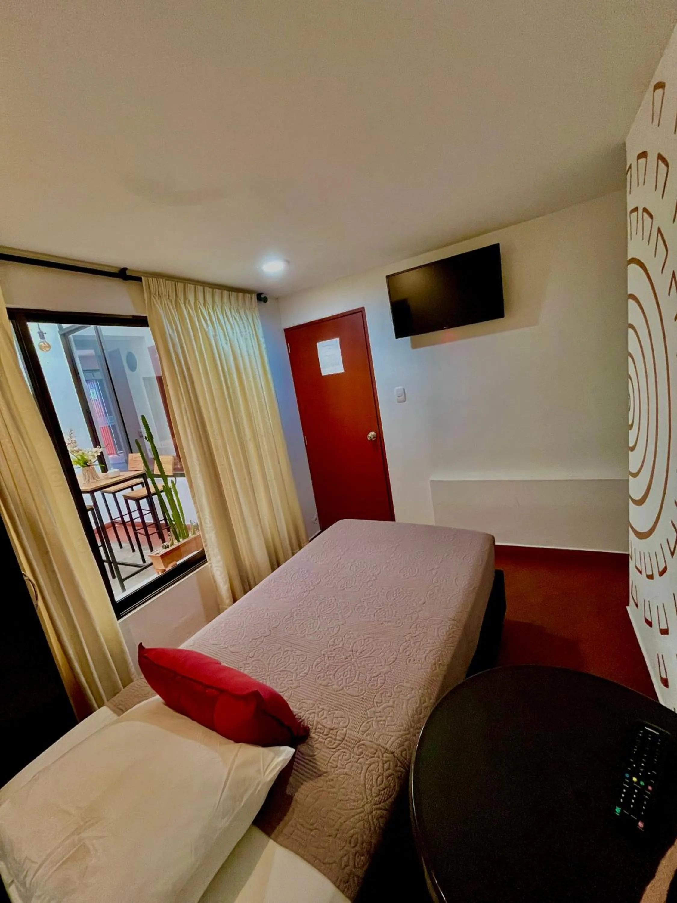 Bed in Hostal Amanari