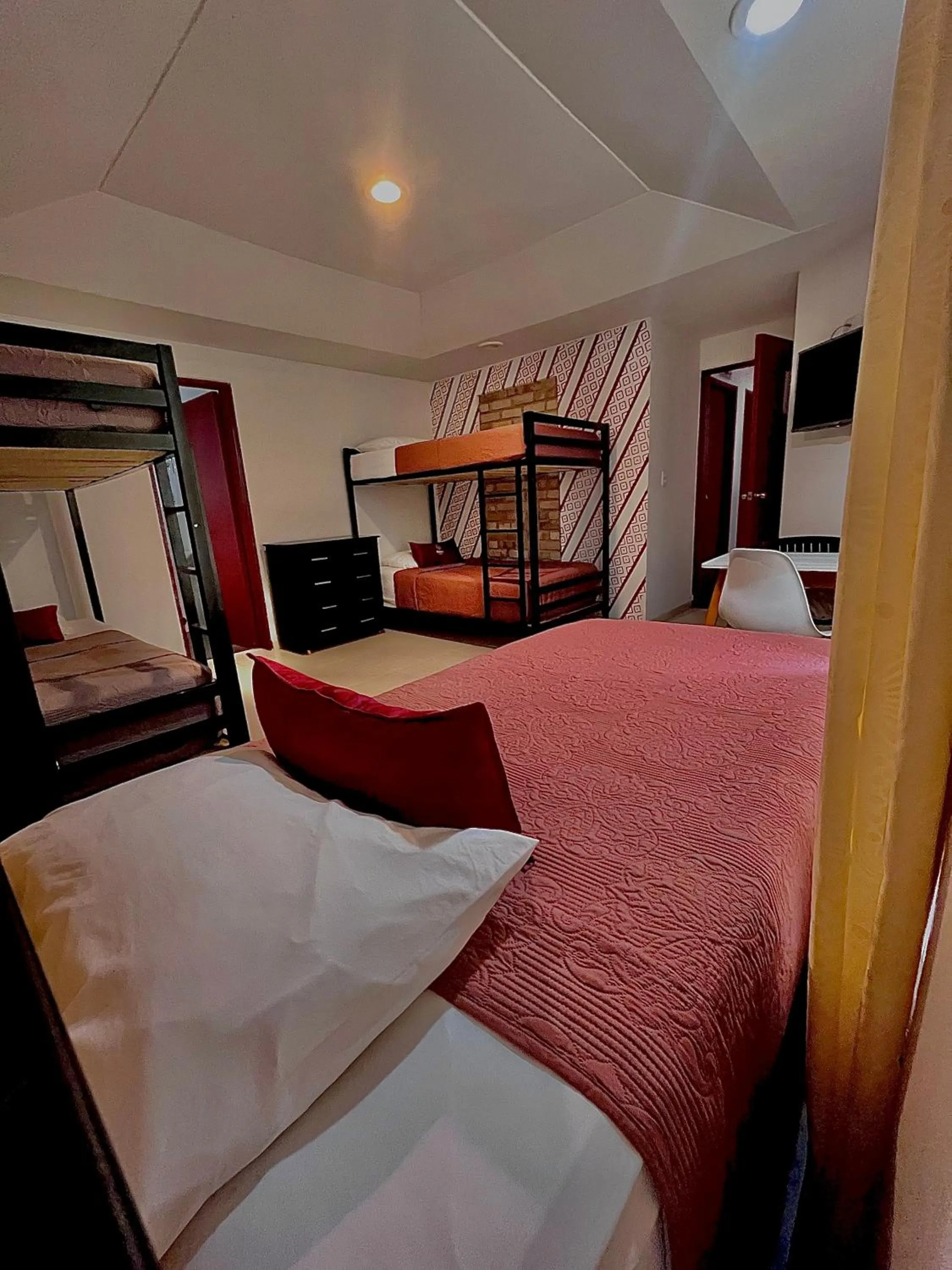 Bed in Hostal Amanari