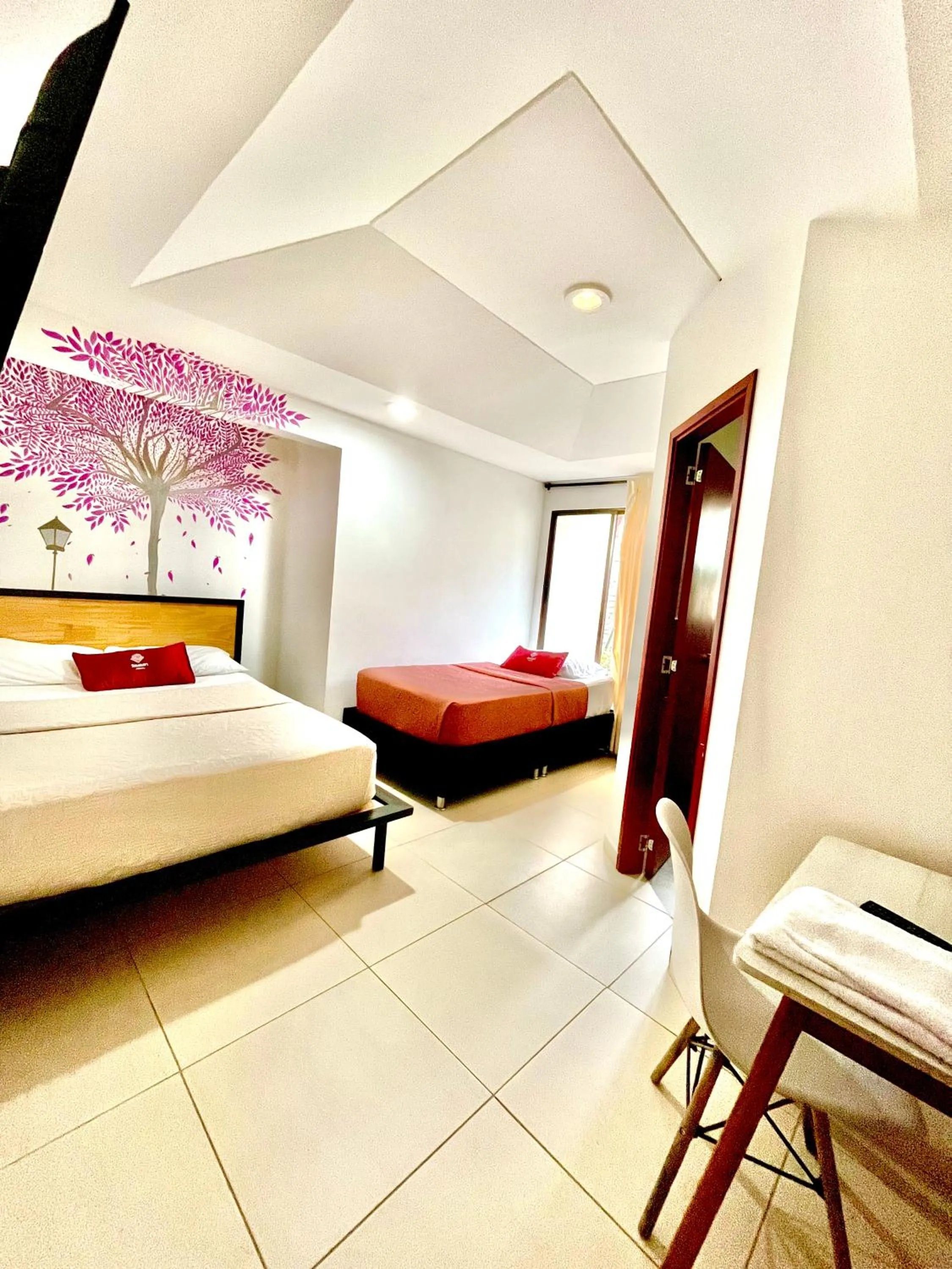 Bed in Hostal Amanari