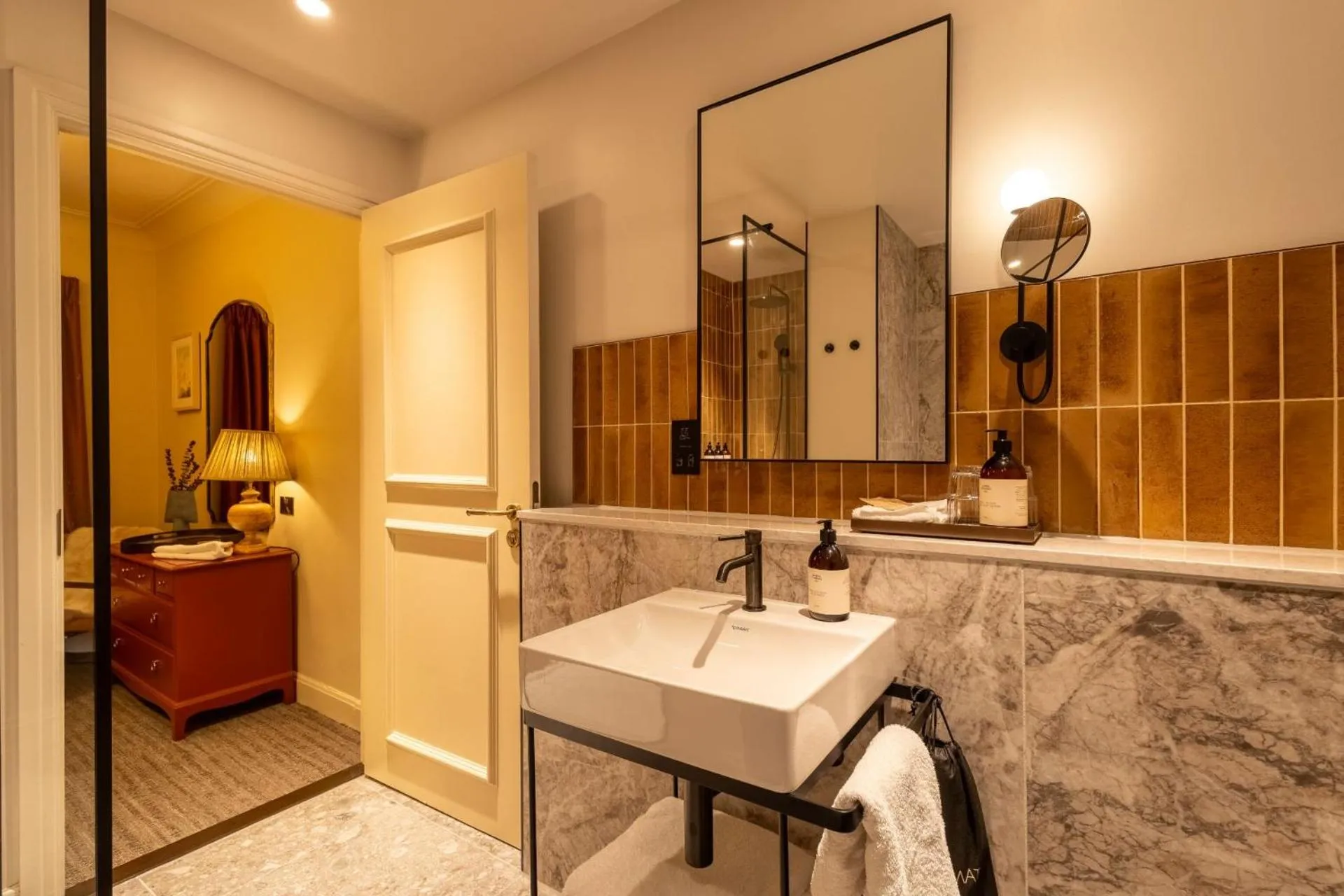 Bathroom in Pine Trees Hotel Pitlochry