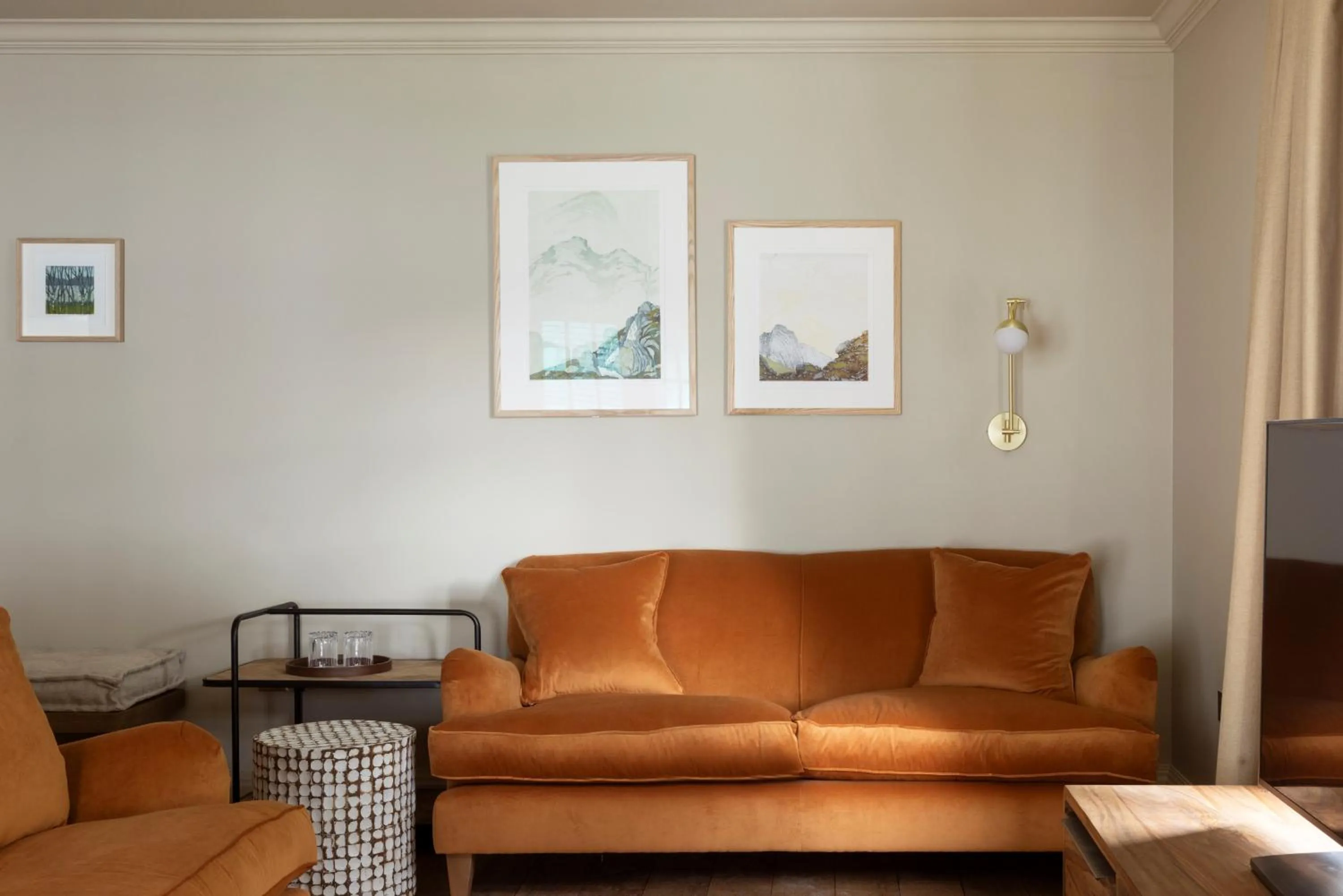 Living room in Pine Trees Hotel Pitlochry