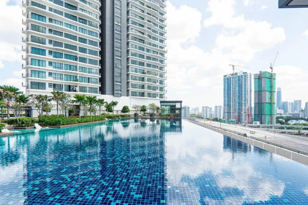 Pool view in Datum Jelatek Residence by Airhost