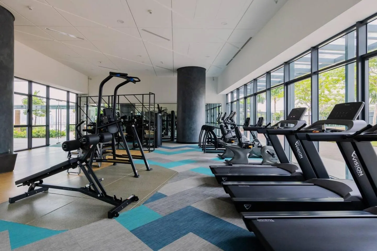 Fitness centre/facilities in Datum Jelatek Residence by Airhost