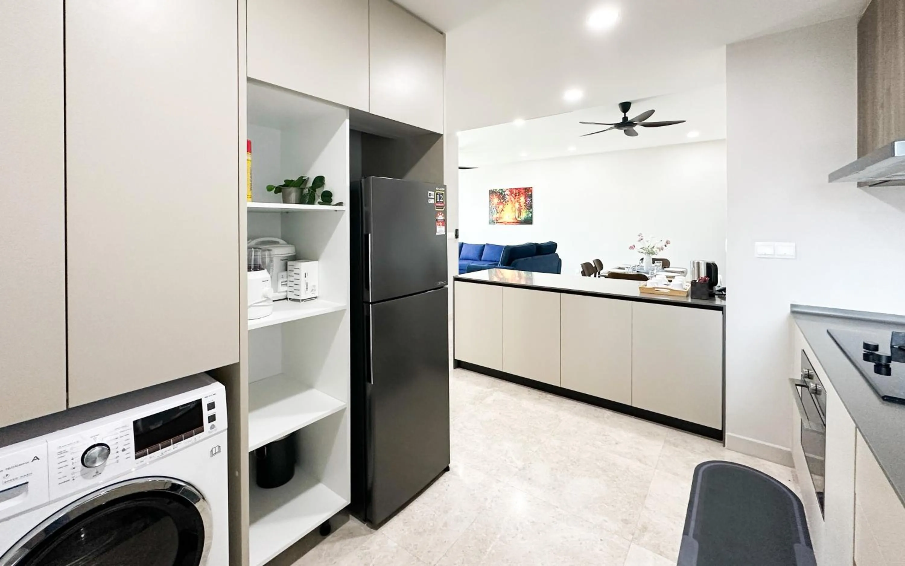 Kitchen or kitchenette in Datum Jelatek Residence by Airhost