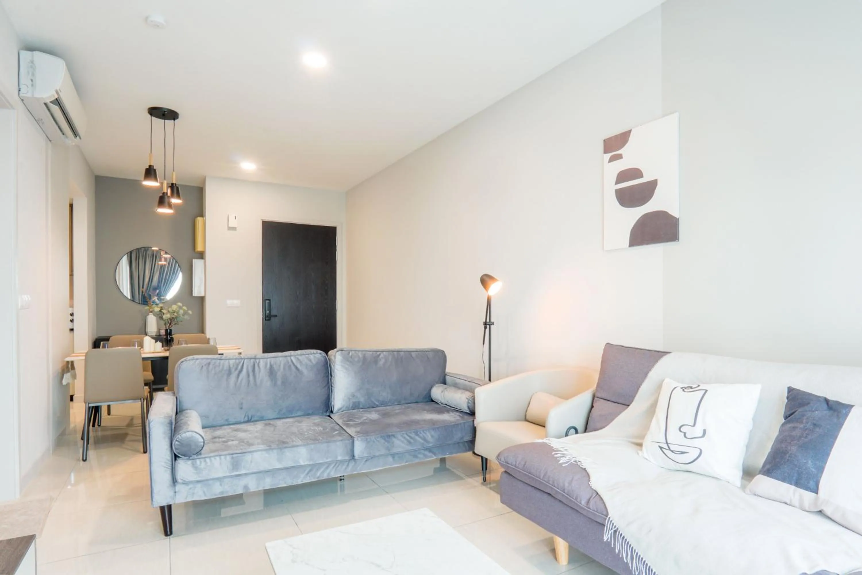 Living room in Datum Jelatek Residence by Airhost