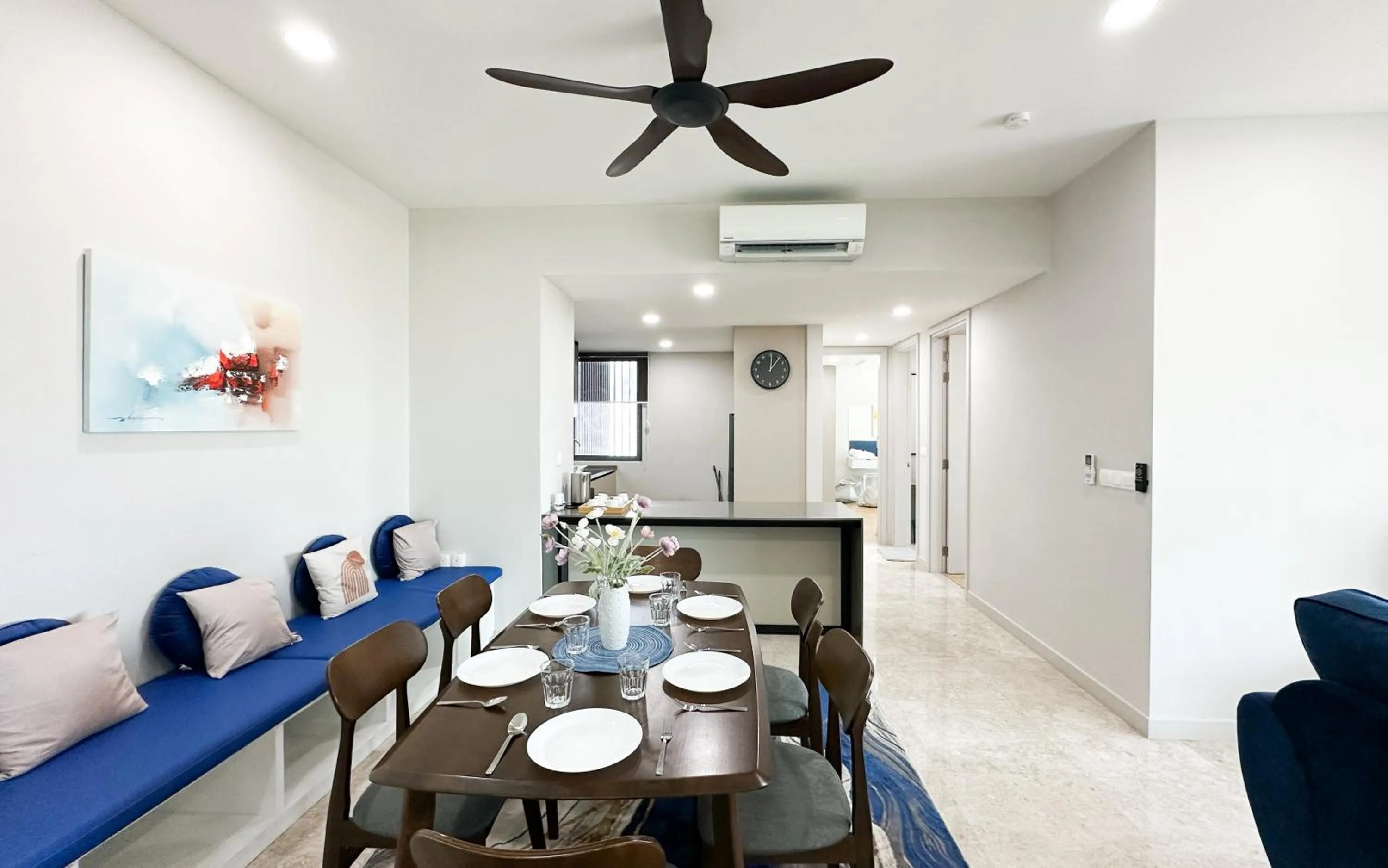 Living room in Datum Jelatek Residence by Airhost