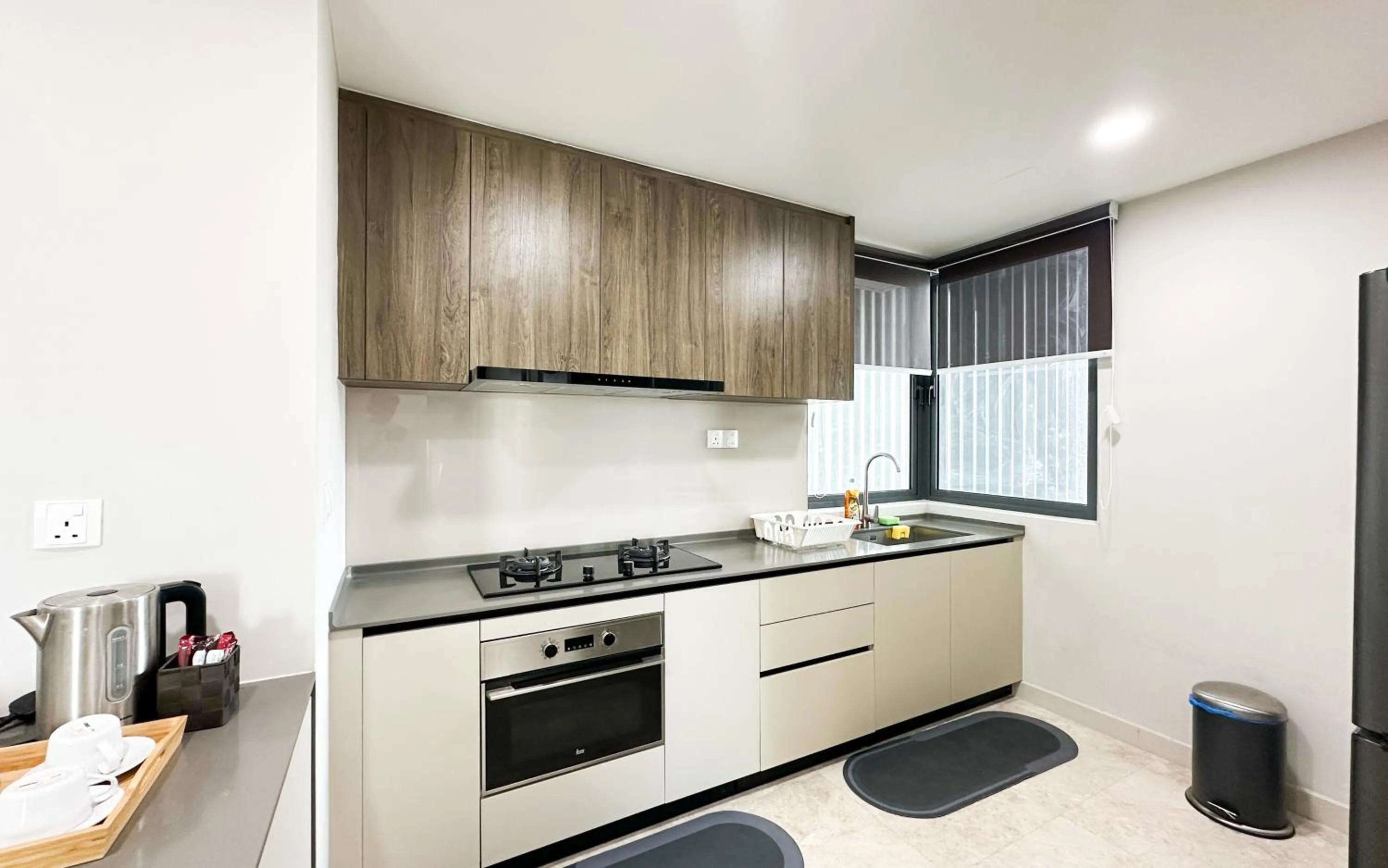 Kitchen or kitchenette in Datum Jelatek Residence by Airhost