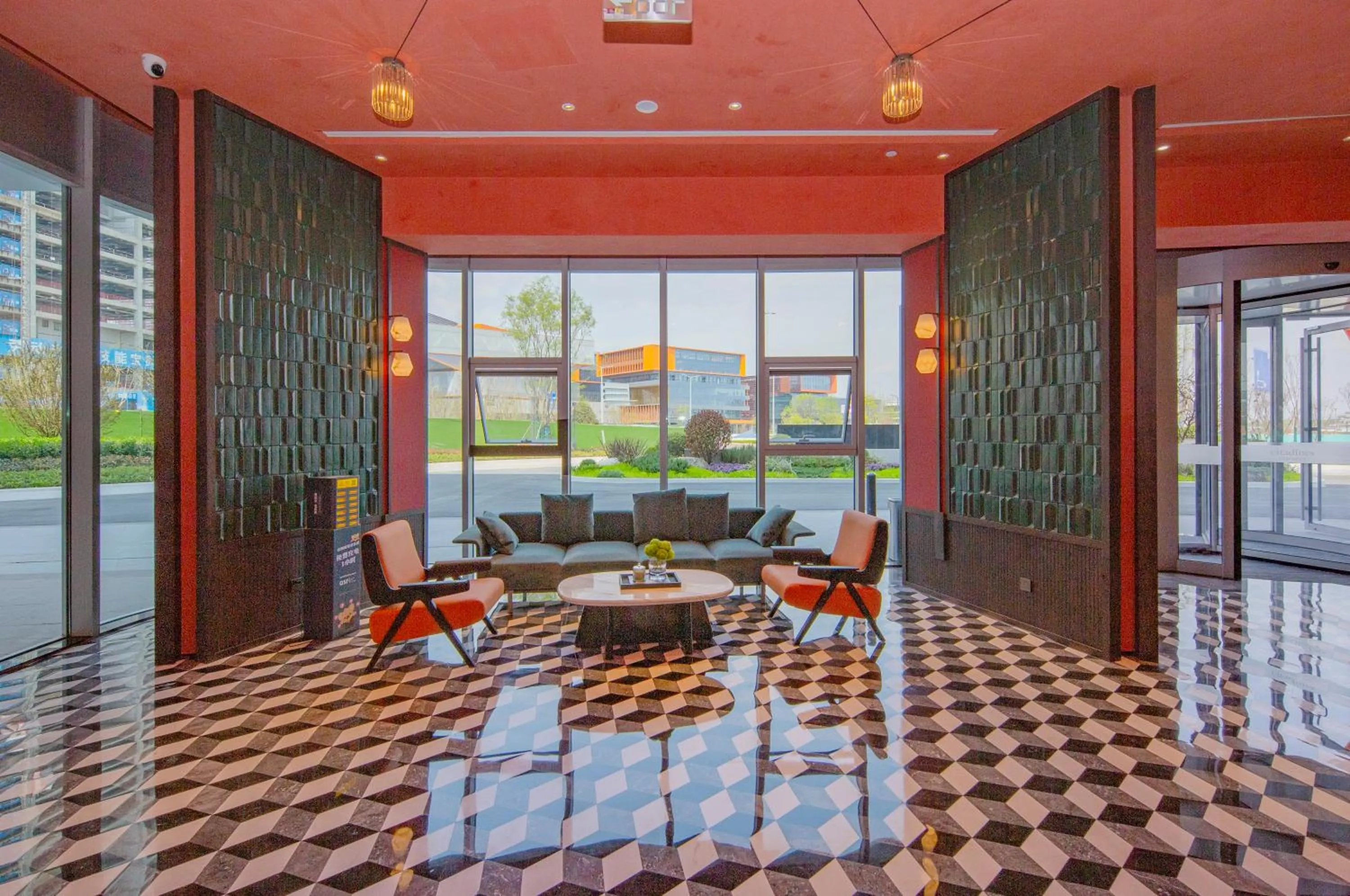 Seating area in Citadines Connect East Chengdu