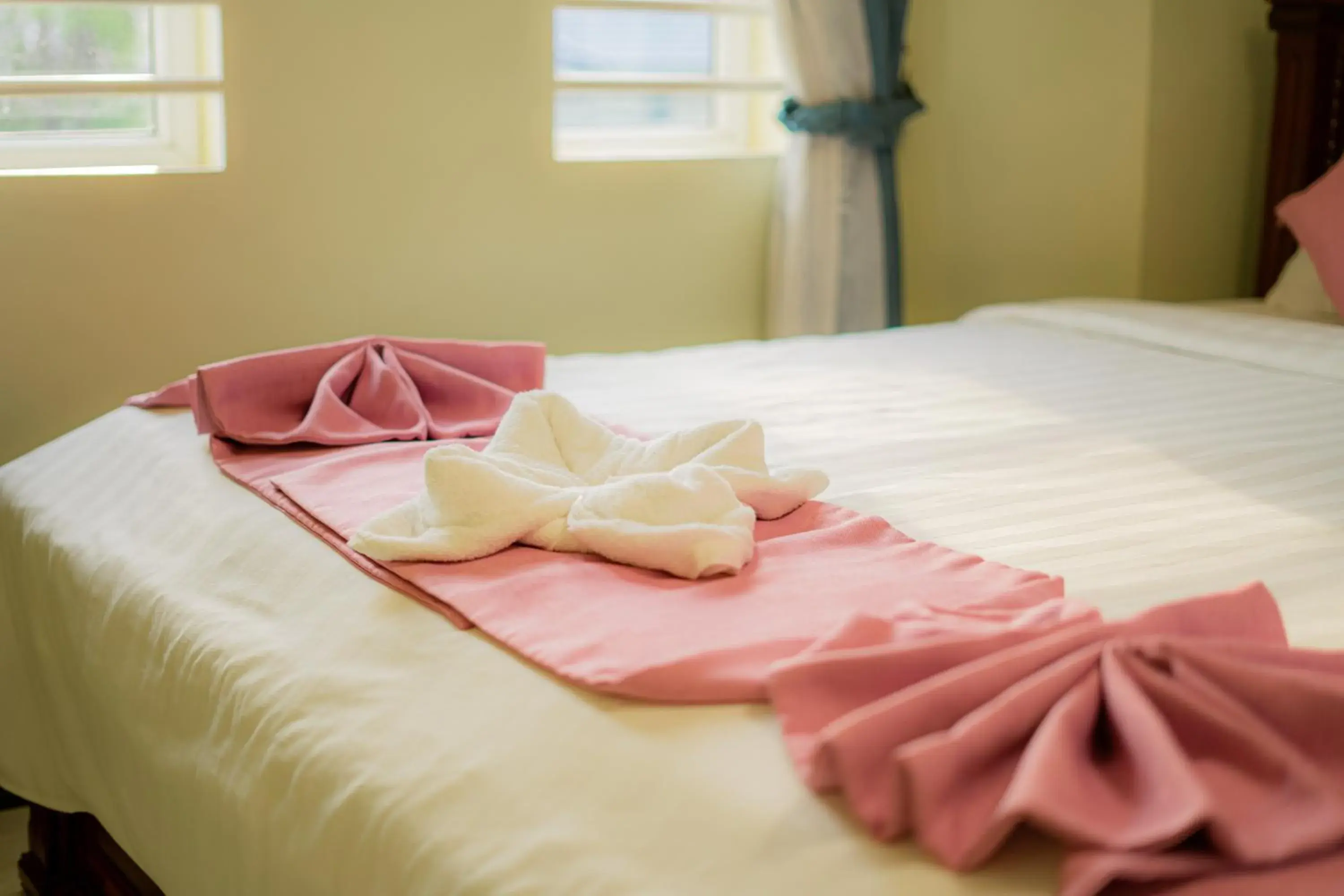 Family Room with Bathroom in AHHA Boutique Kampot Family Room with Bathroom in AHHA Boutique Kampot