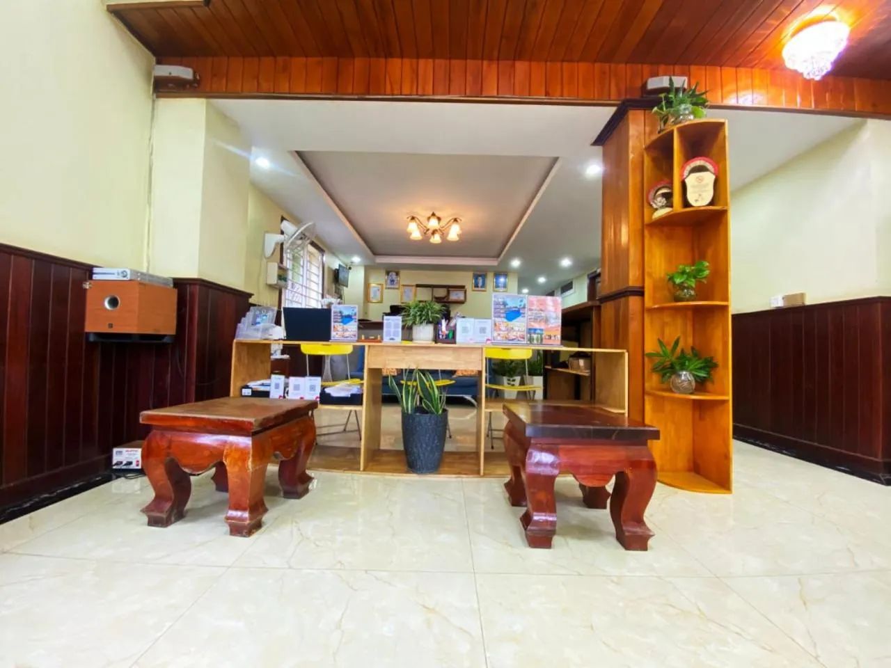 Lobby or reception in AHHA Boutique Kampot