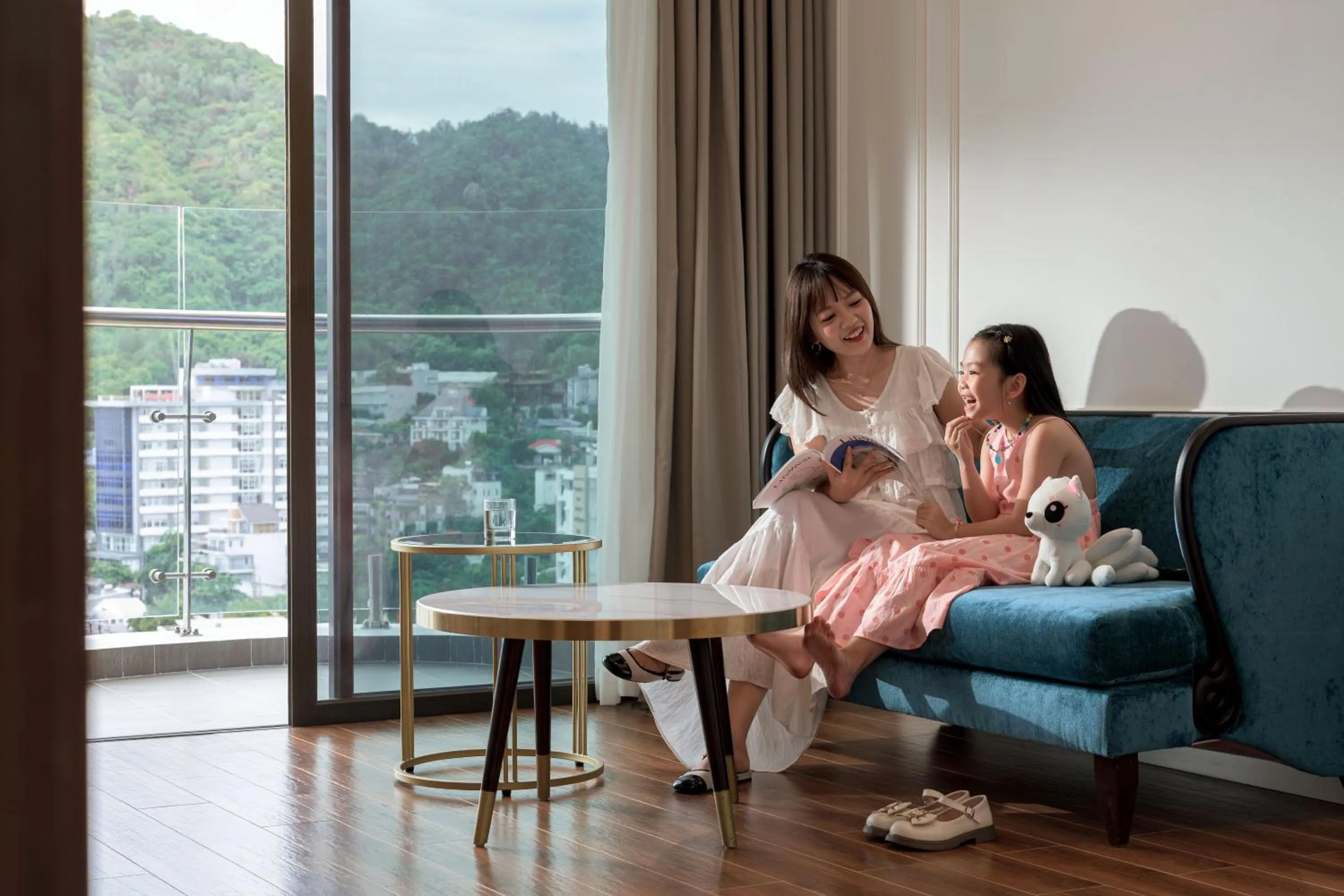 Living room in OYSTER BAY HOTEL VUNG TAU