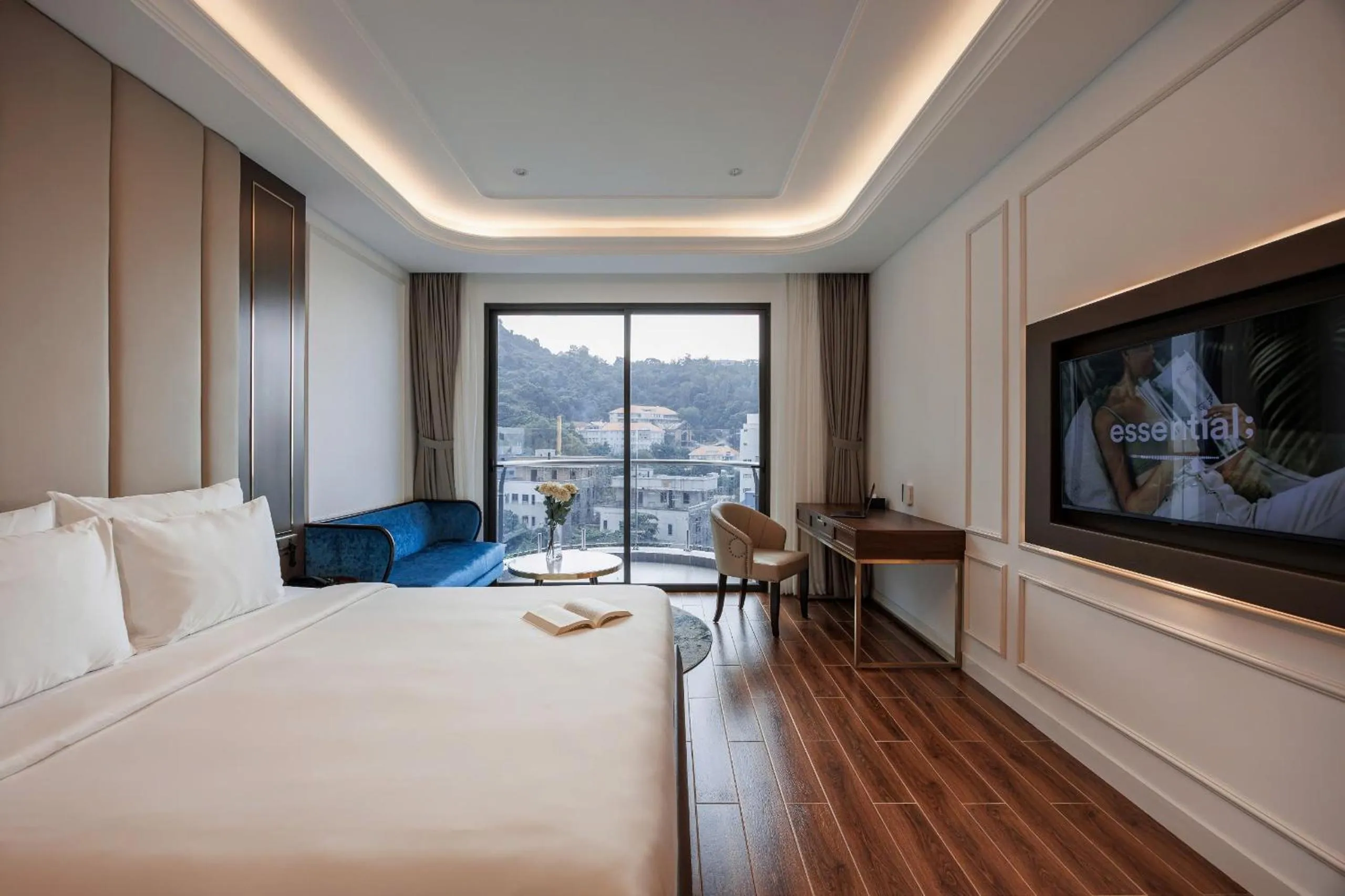 Living room, Bed in OYSTER BAY HOTEL VUNG TAU