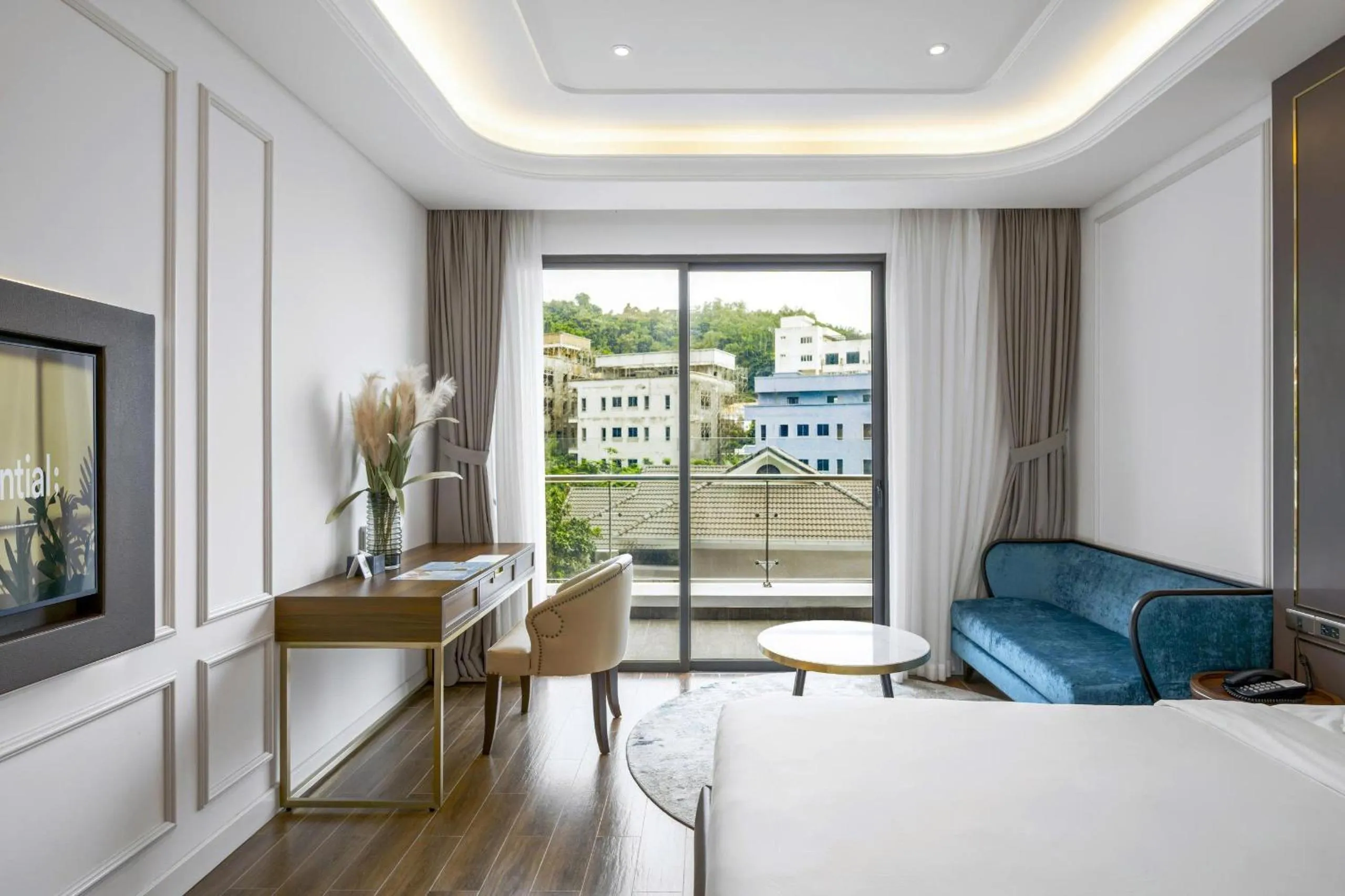 Balcony/Terrace, Bed in OYSTER BAY HOTEL VUNG TAU