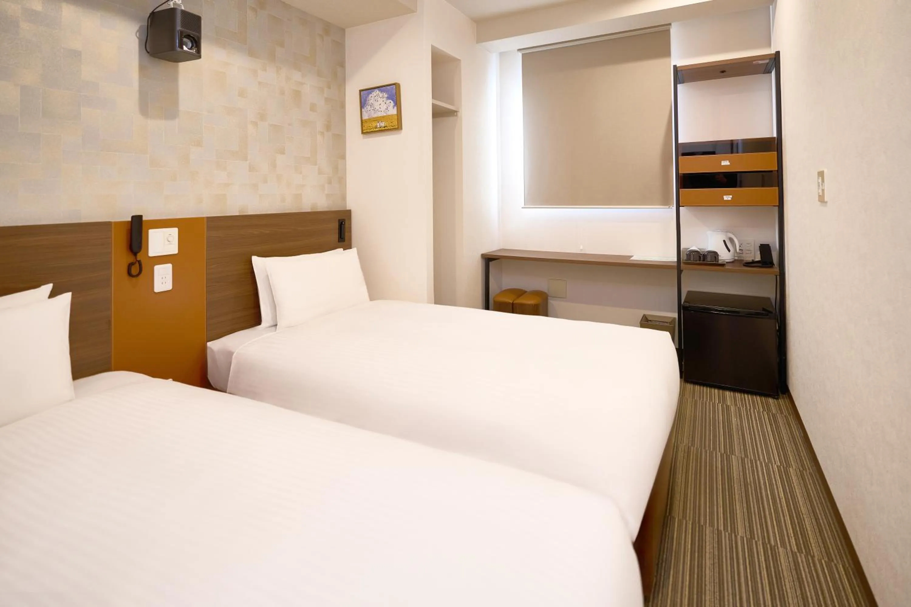 Bed in Nplus HOTEL Tokyo Nihonbashi