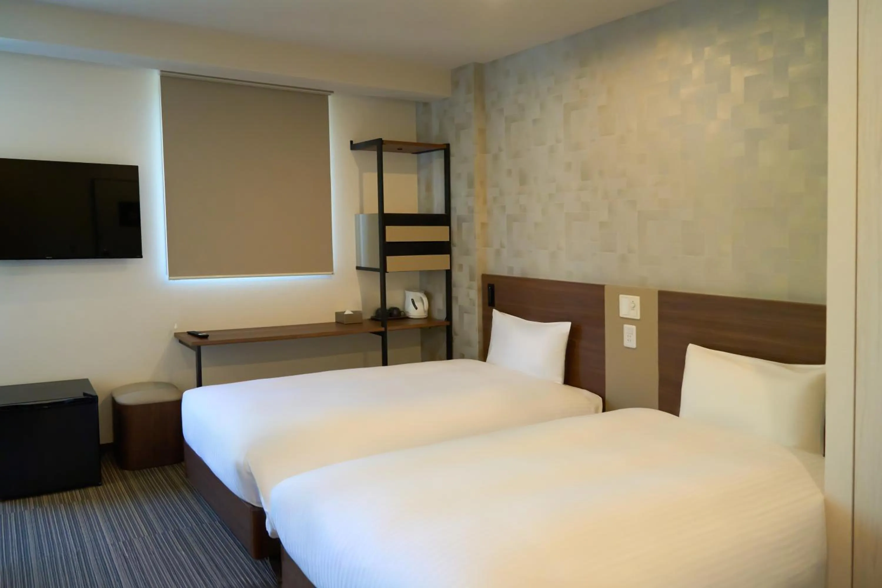 TV and multimedia, Bed in Nplus HOTEL Tokyo Nihonbashi