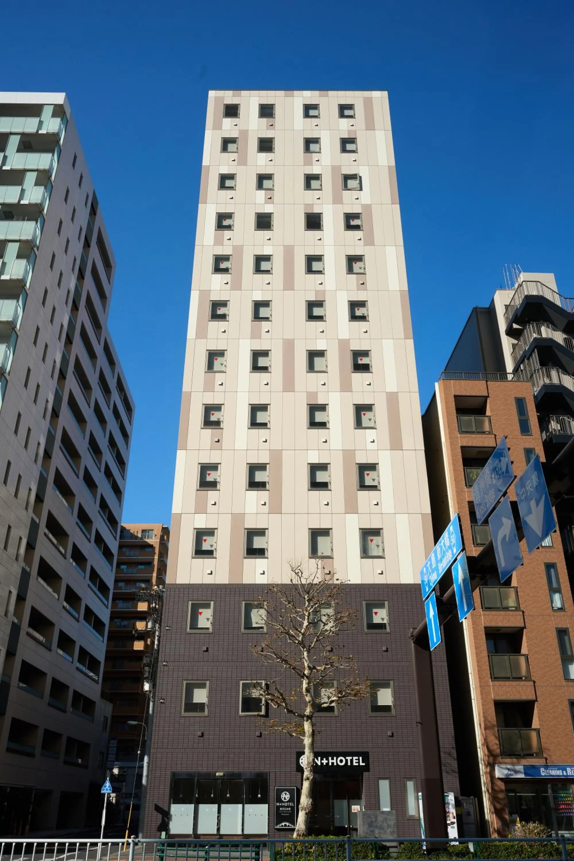 Property building in Nplus HOTEL Tokyo Nihonbashi