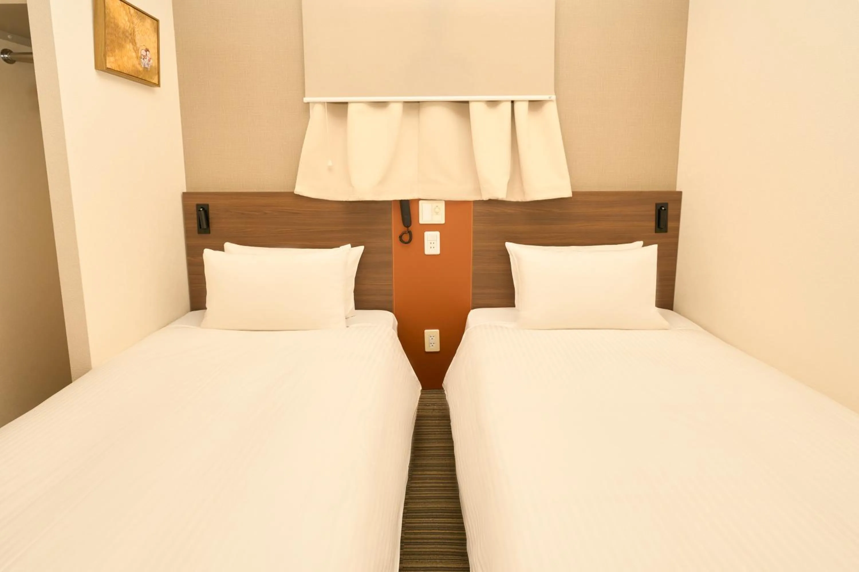 Bed in Nplus HOTEL Tokyo Nihonbashi