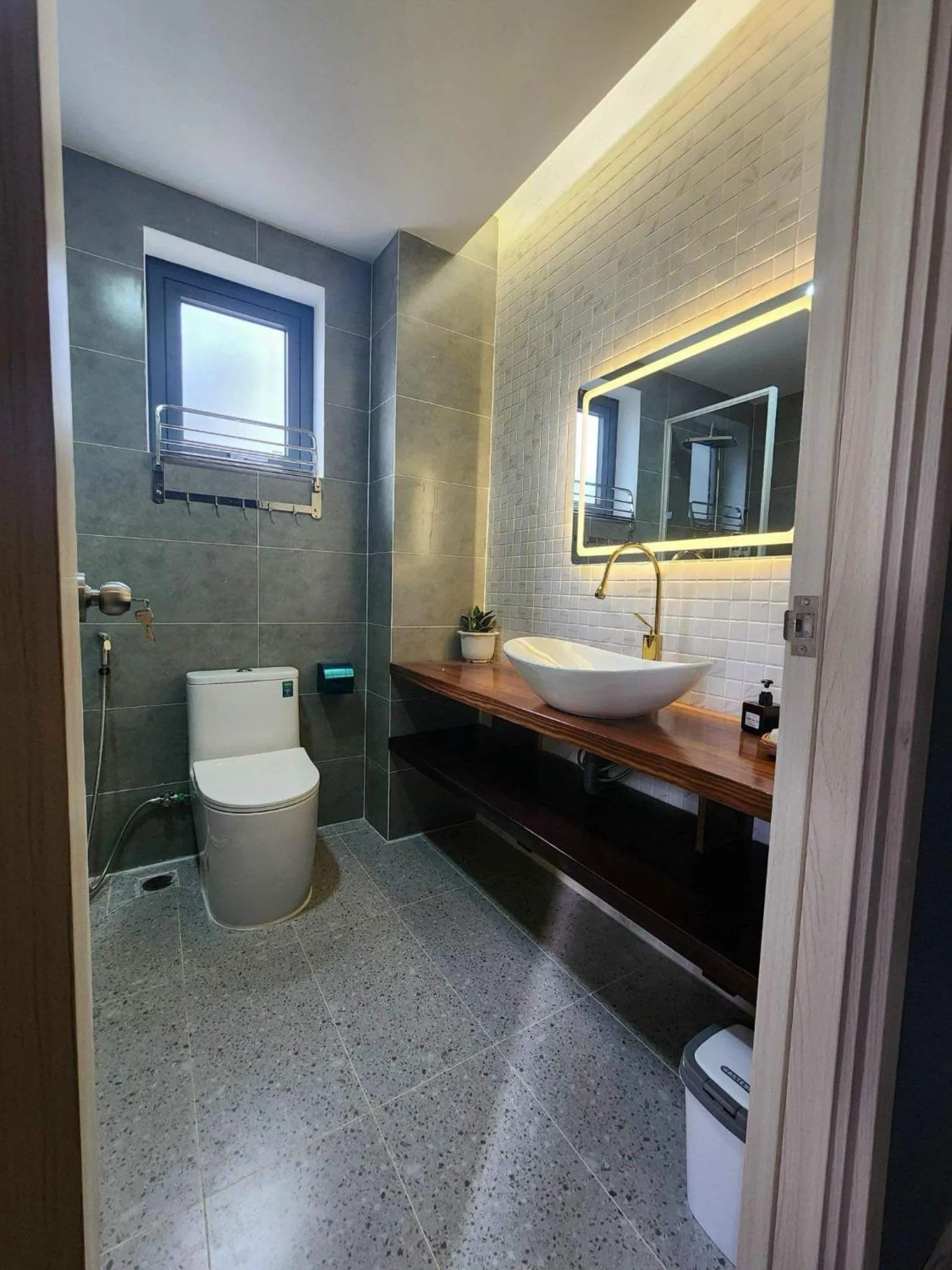 Toilet in LHASA HOTEL - Central hotel in Dalat