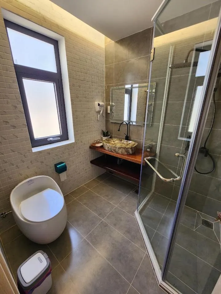 Toilet in LHASA HOTEL - Central hotel in Dalat