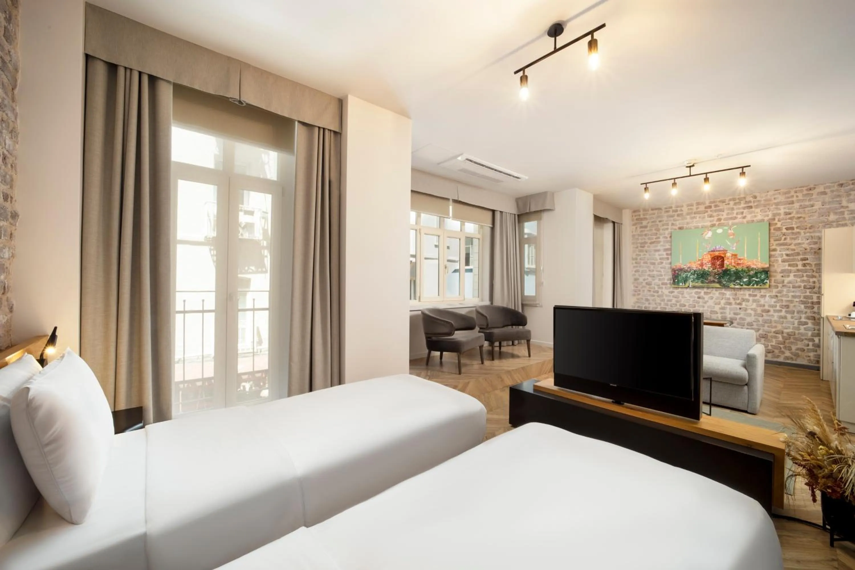 Photo of the whole room, Bed in Hammamhane Hotel