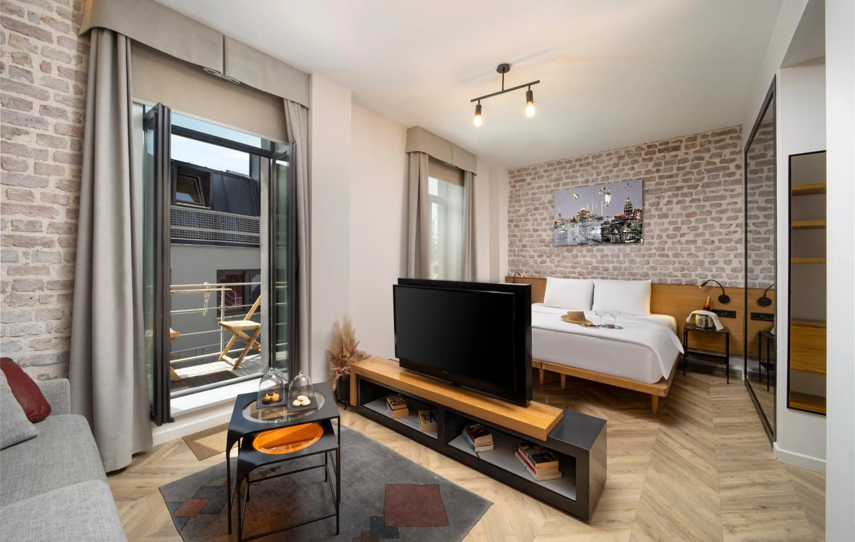 Bed in Hammamhane Hotel