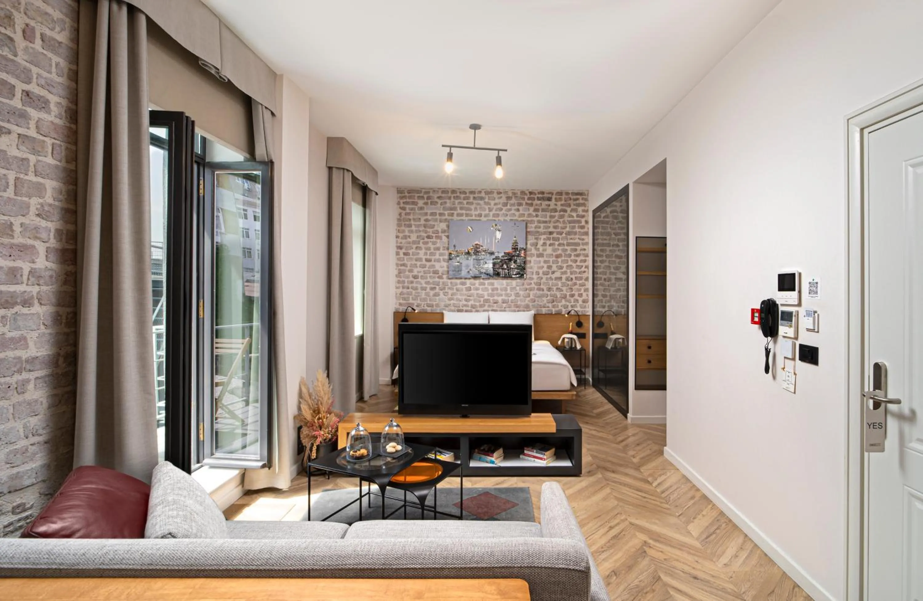 Bed in Hammamhane Hotel