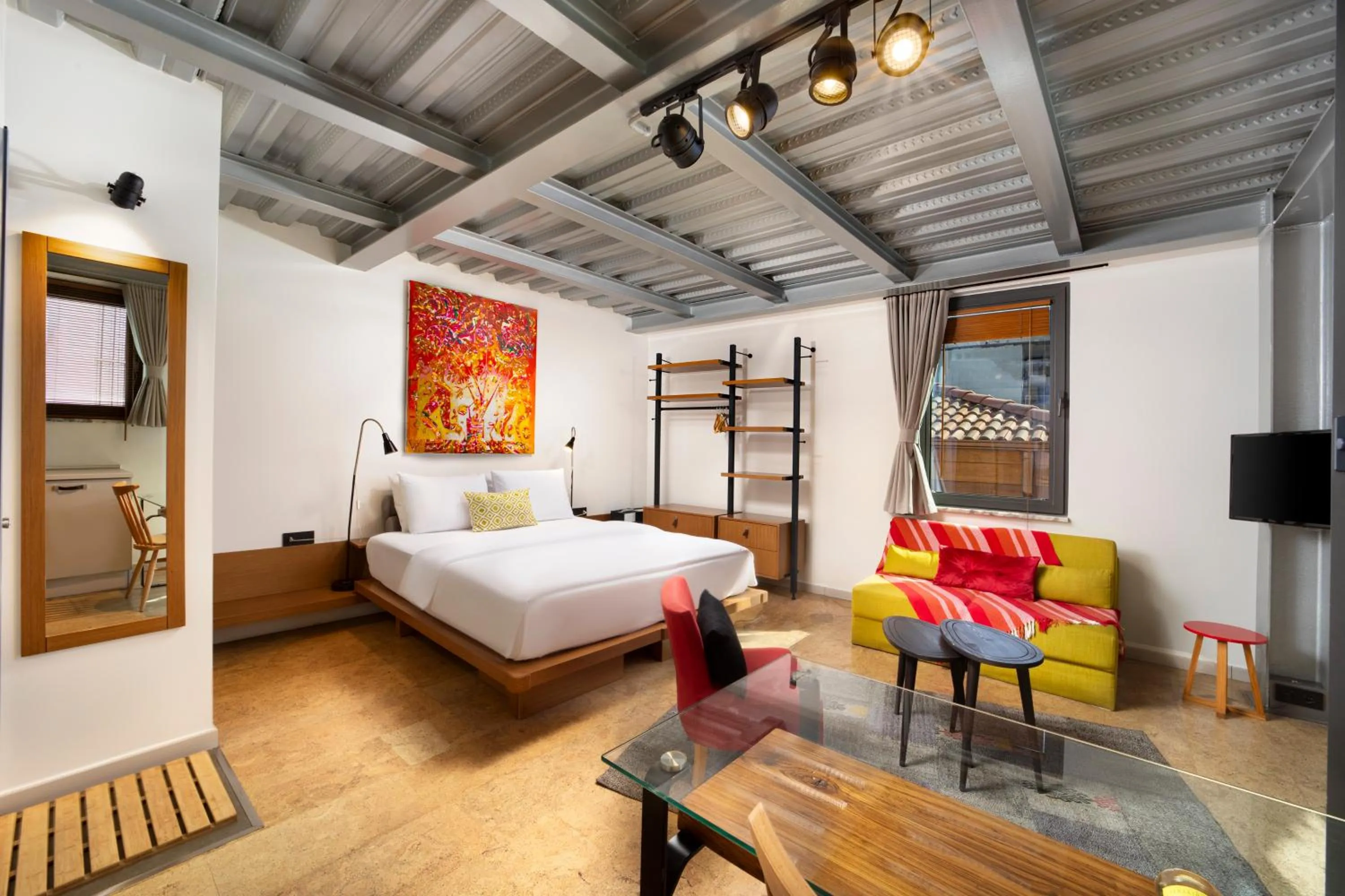 Bed in Hammamhane Hotel