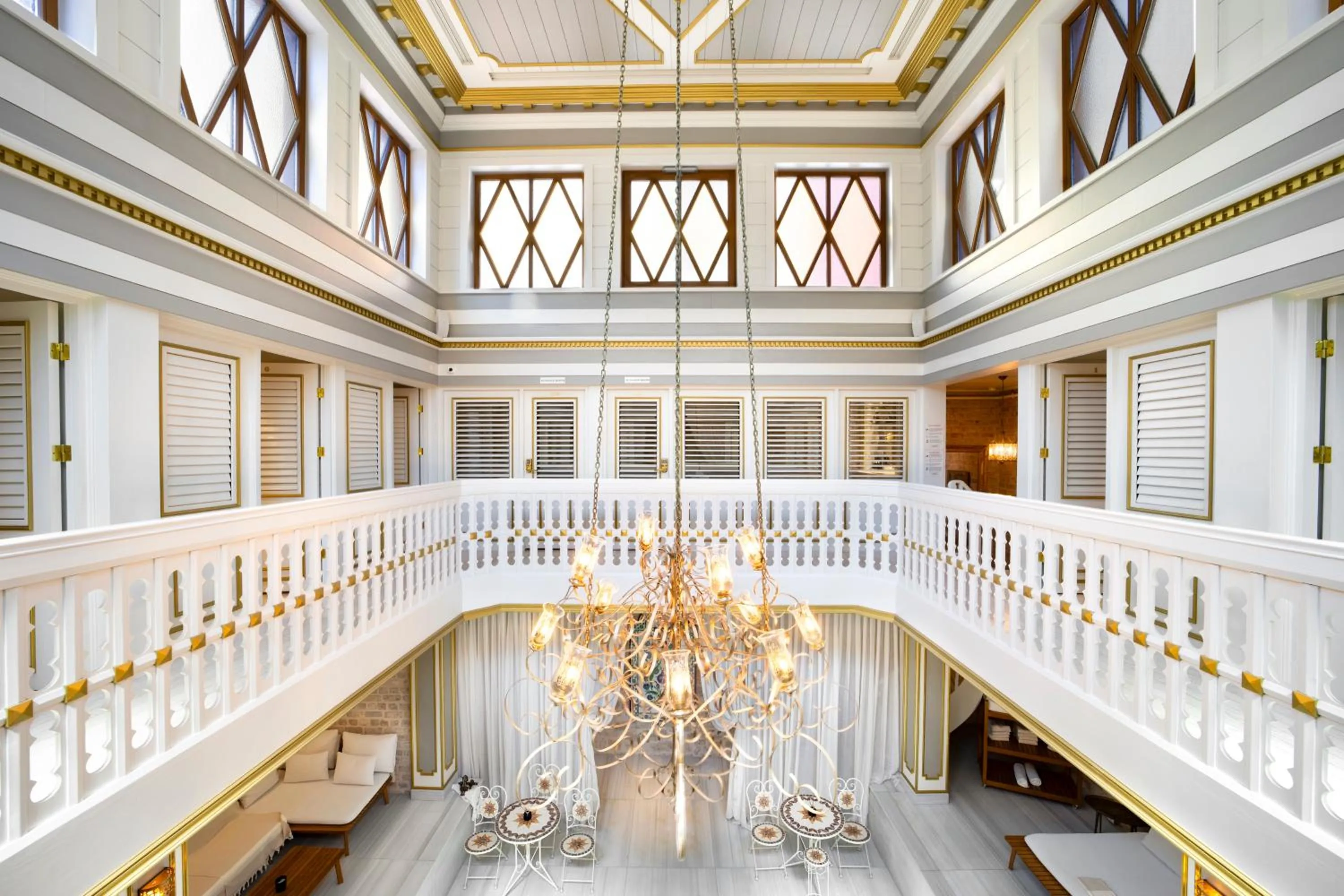 Steam room in Hammamhane Hotel