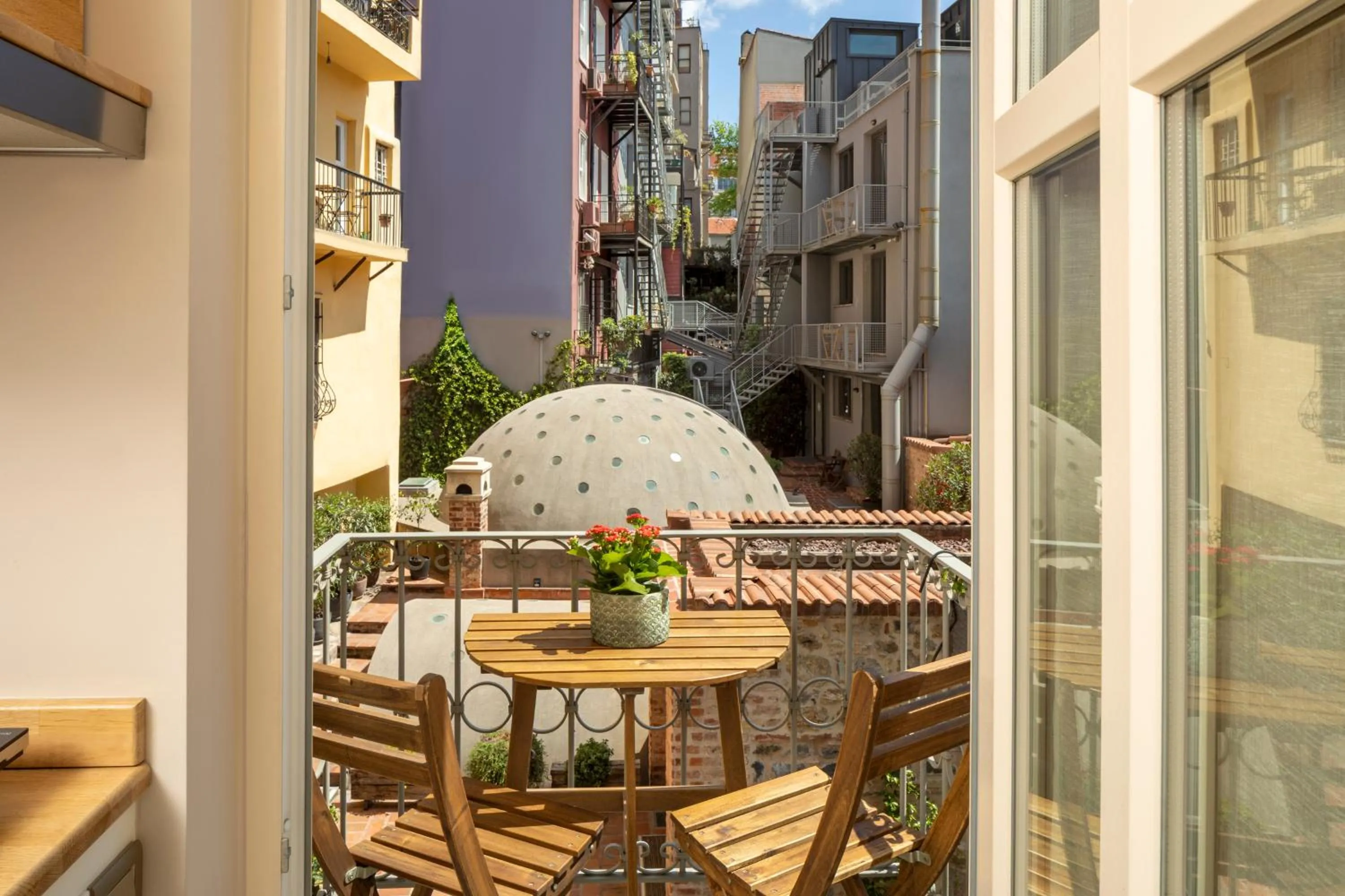 Balcony/Terrace in Hammamhane Hotel
