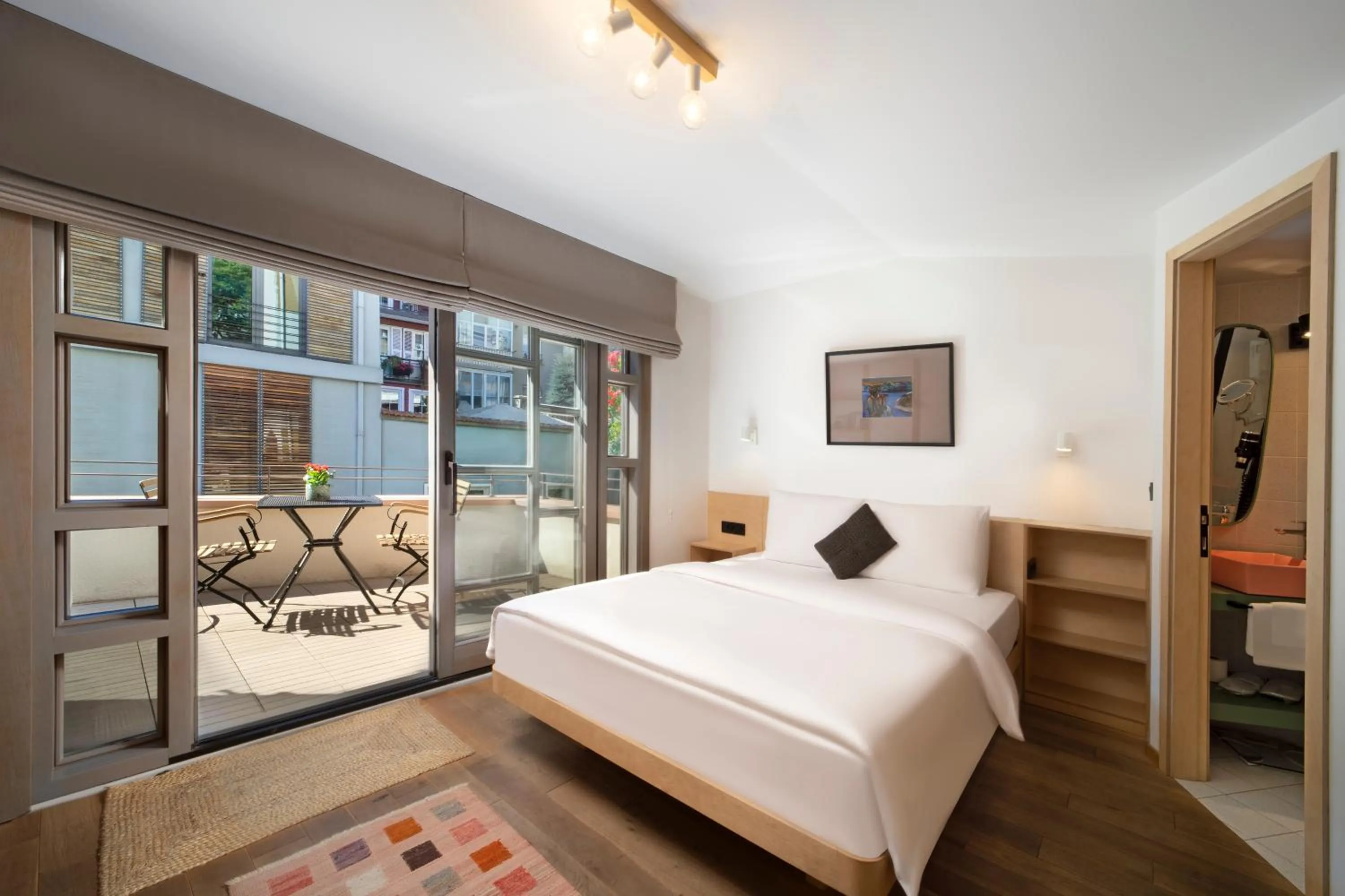 Bed in Hammamhane Hotel