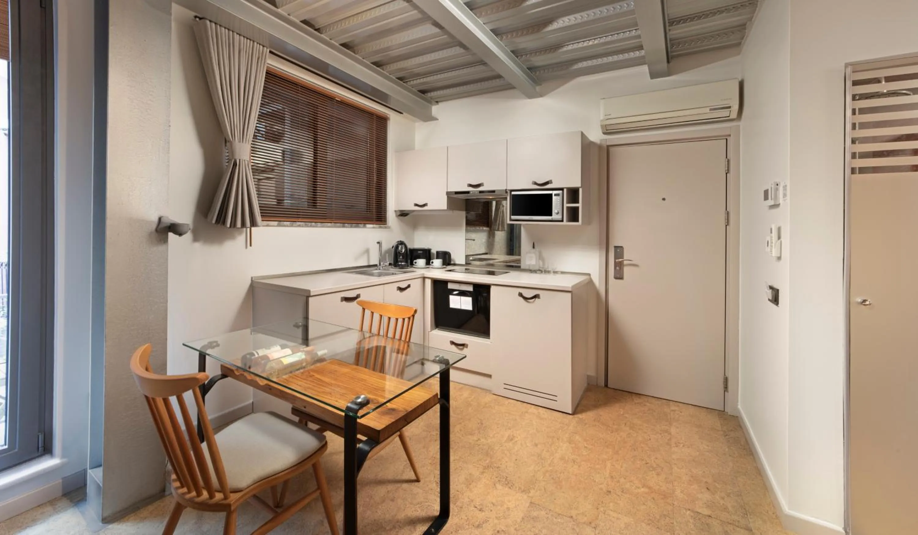 Kitchen or kitchenette in Hammamhane Hotel