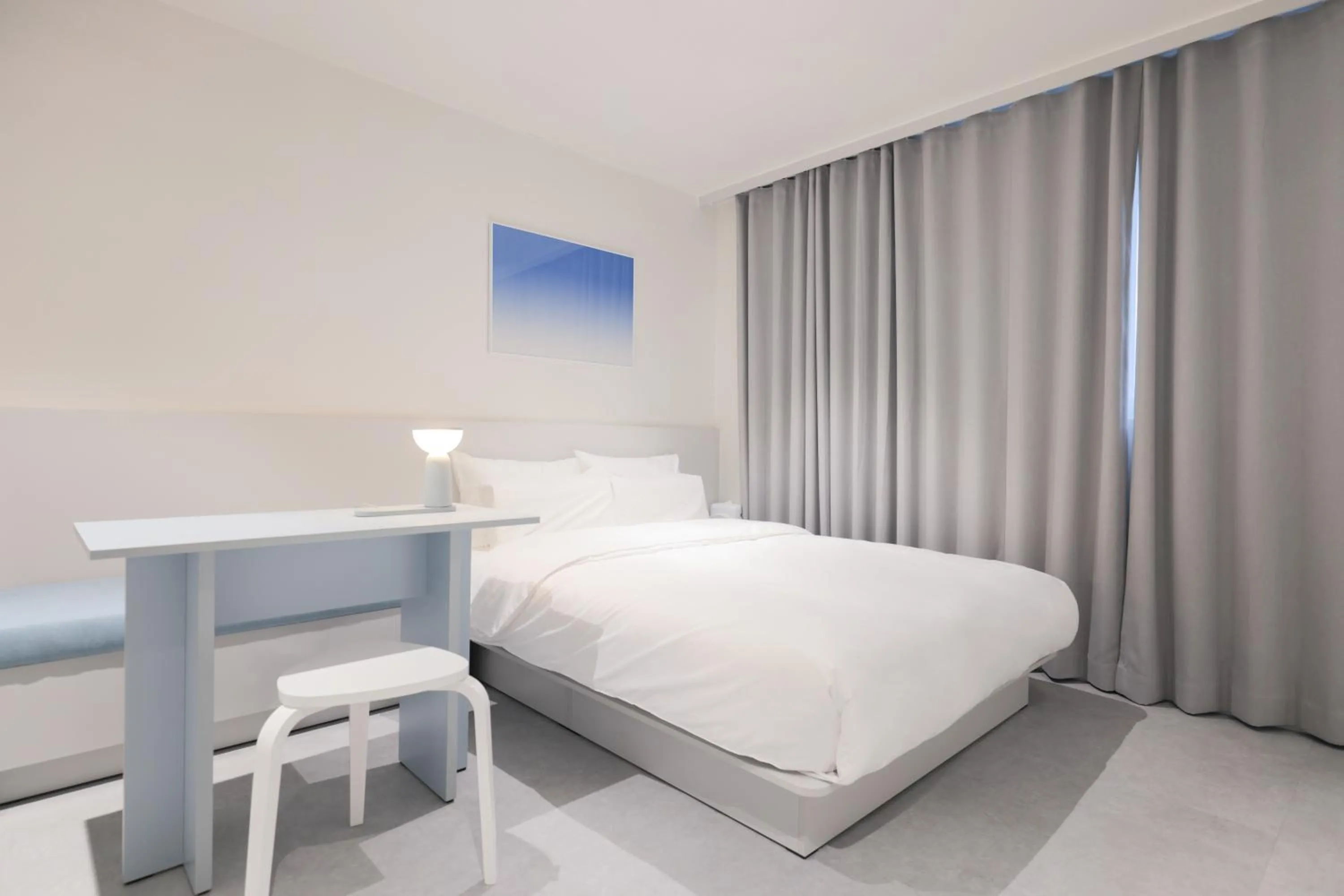 Bed in Anook Air Hotel Daejeon