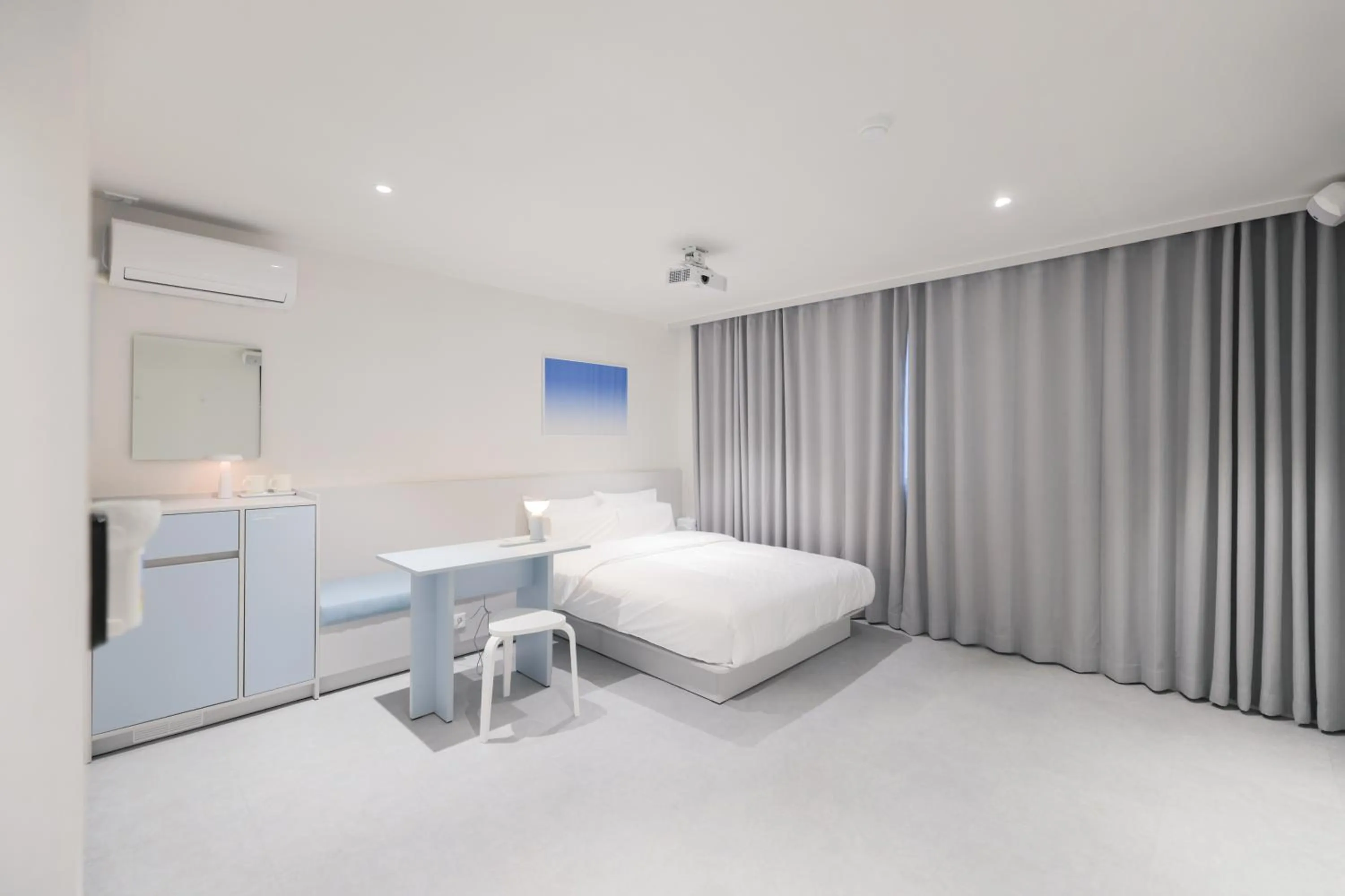 Bed in Anook Air Hotel Daejeon